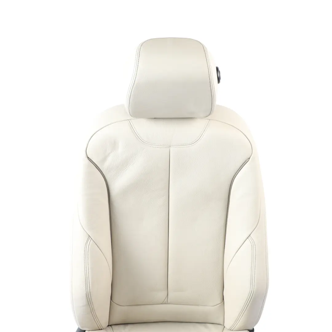  Front Seat BMW F36 LCI M Sport Heated Memory Right O/S Leather Elfenbein Weiss - SKU rhd-7479638-1 - Part number 7479638