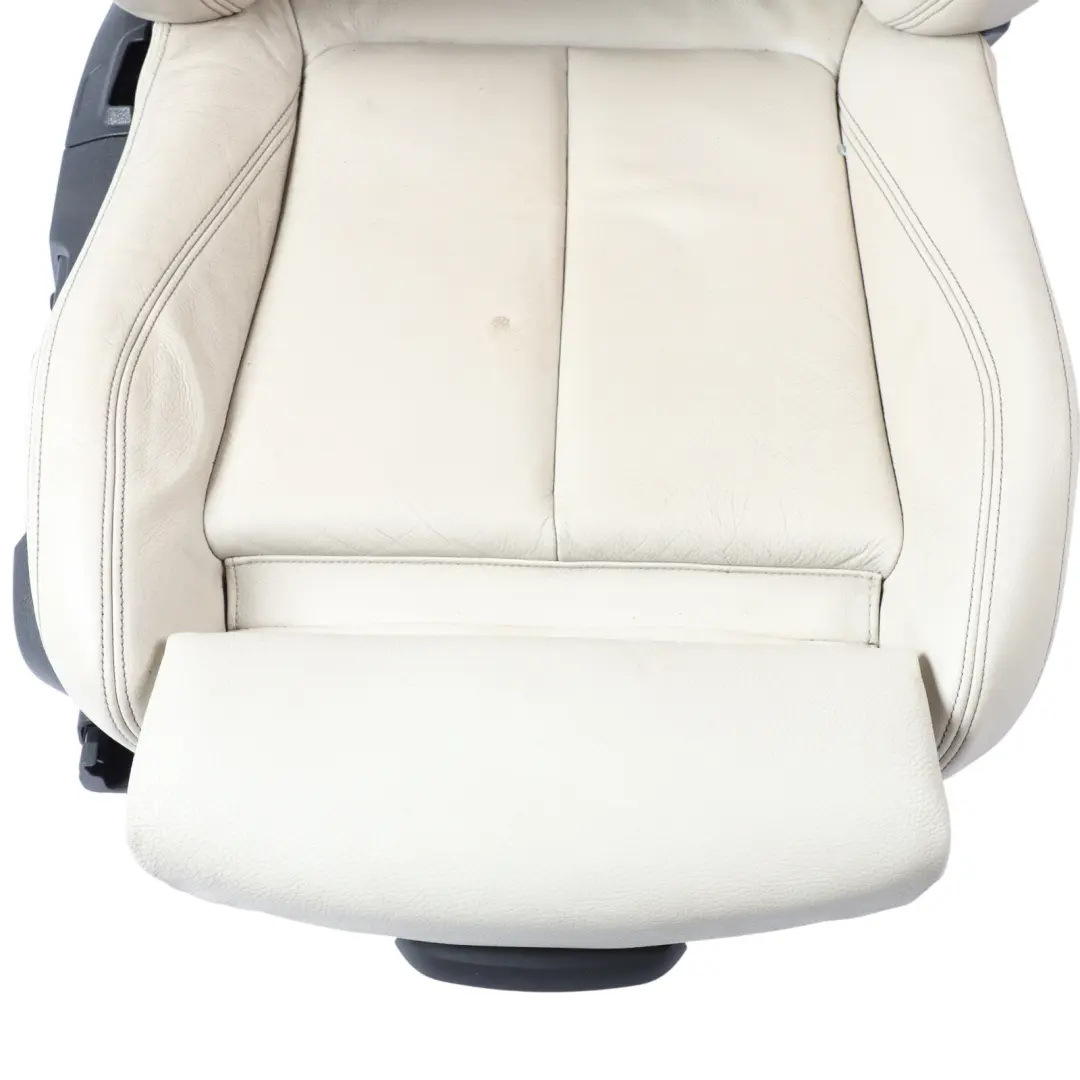 Front Seat BMW F36 LCI M Sport Heated Memory Right O/S Leather Elfenbein Weiss - SKU rhd-7479638-1 - Part number 7479638