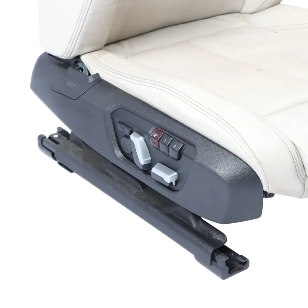  Front Seat BMW F36 LCI M Sport Heated Memory Right O/S Leather Elfenbein Weiss - SKU rhd-7479638-1 - Part number 7479638