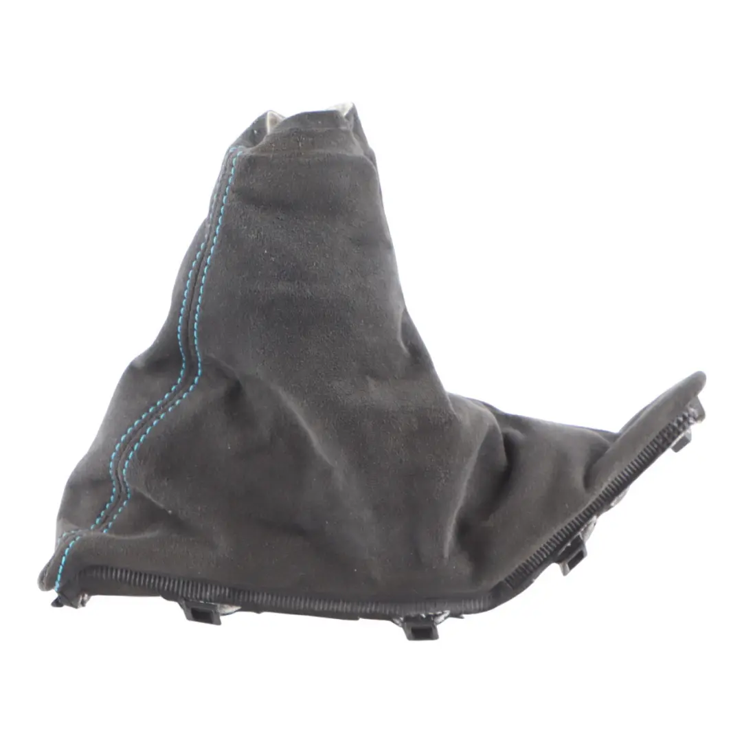 Handbrake Lever Cover Part Gaiter Black Alcantara to BMW F87 M2 with Part number 7854342 BMW F87 M2 Handbrake Lever Cover Part Gaiter Black Alcantara - SKU rhd-7854342-1 - Part number 7854342