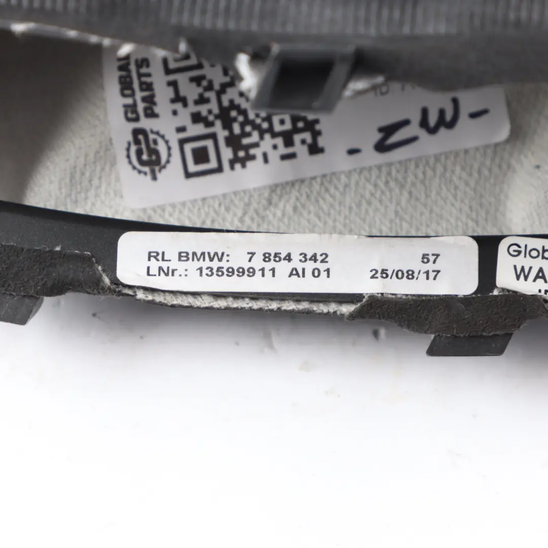 BMW F87 M2 Handbrake Lever Cover Part Gaiter Black Alcantara - SKU rhd-7854342-1 - Part number 7854342