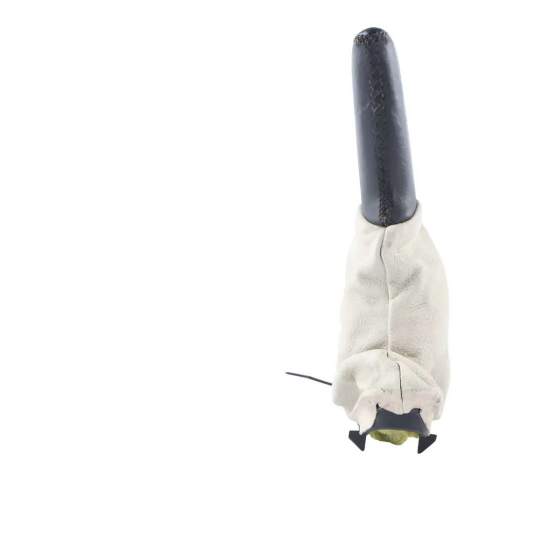 Handbrake Parking Brake Lever Cover Gaiter Trim Leather to BMW E60 E61 with Part number 8028449 BMW E60 E61 Handbrake Parking Brake Lever Cover Gaiter Trim Leather - SKU RHD-8028449 - Part number 8028449