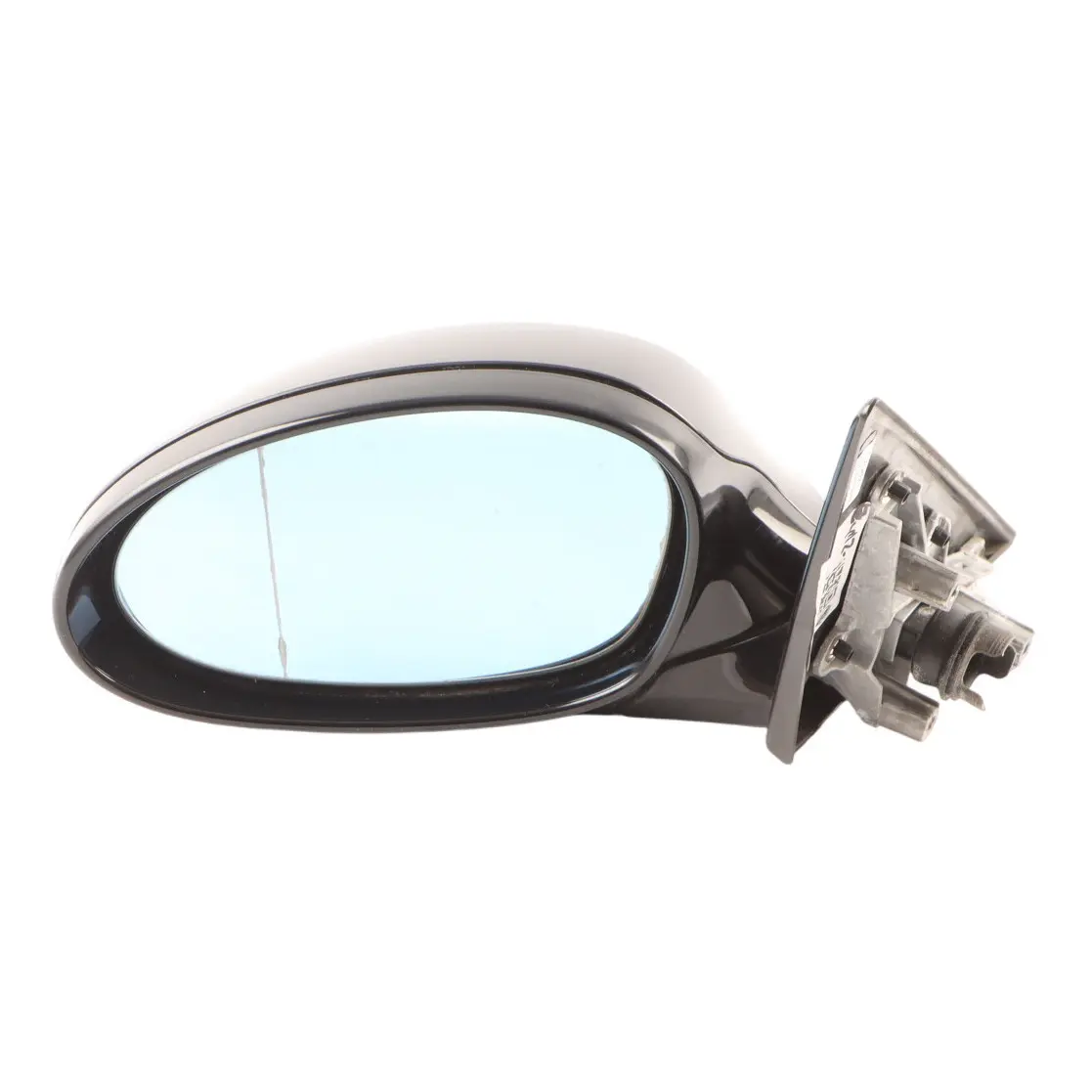 BMW 3 Series E90 M Sport Shadow Line Heated Left Wing Mirror N/S Black Sapphire