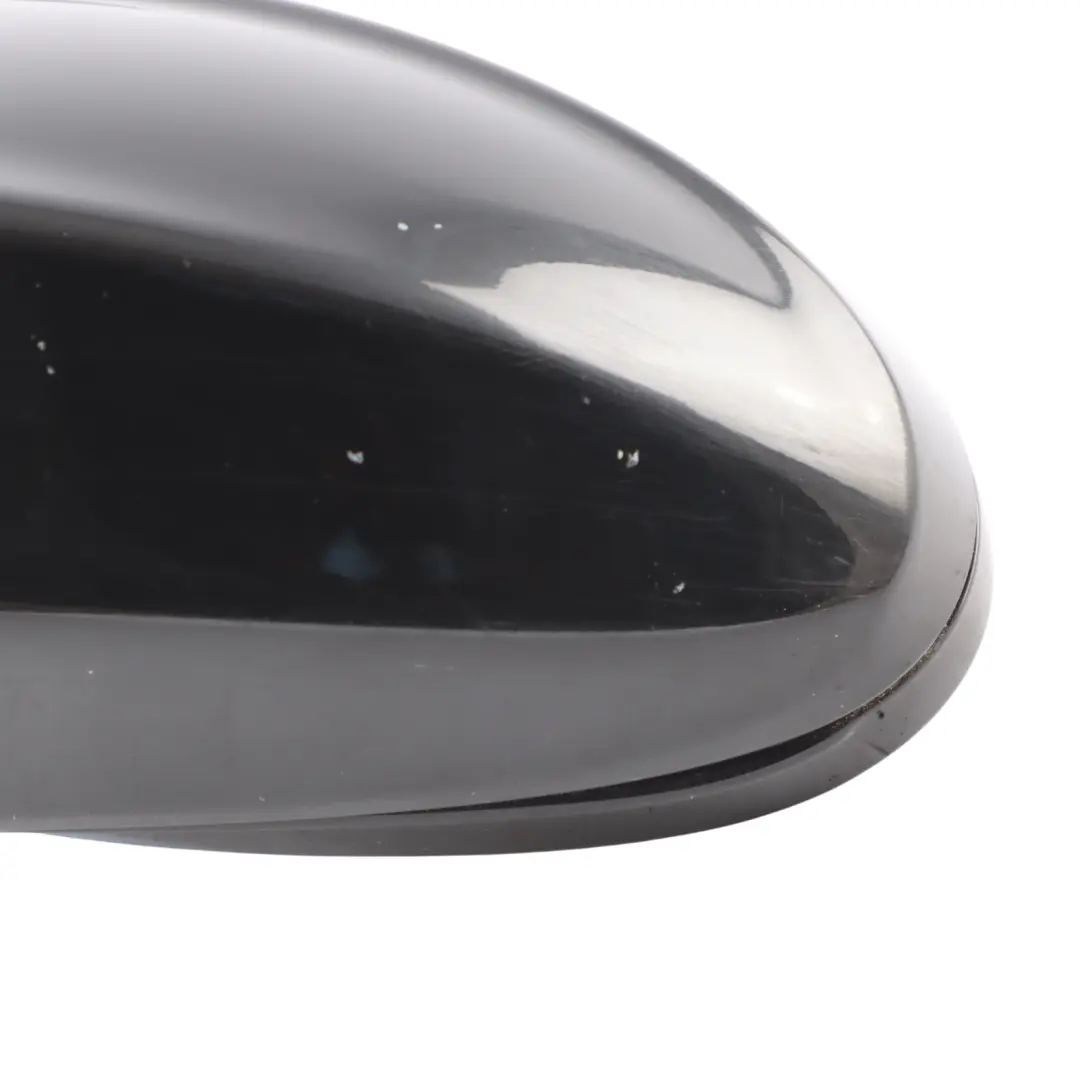 BMW 3 Series E90 M Sport Shadow Line Heated Left Wing Mirror N/S Black Sapphire - SKU rhd-8046427-BS - Part number 8046427