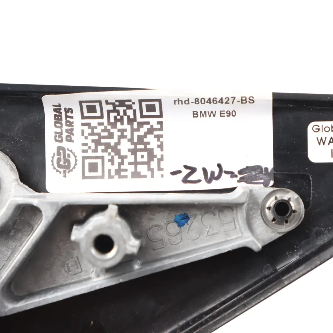 Heated Left Wing Mirror N/S Black Sapphire to BMW 3 Series E90 M Sport Shadow Line with Part number 8046427 BMW 3 Series E90 M Sport Shadow Line Heated Left Wing Mirror N/S Black Sapphire - SKU rhd-8046427-BS - Part number 8046427