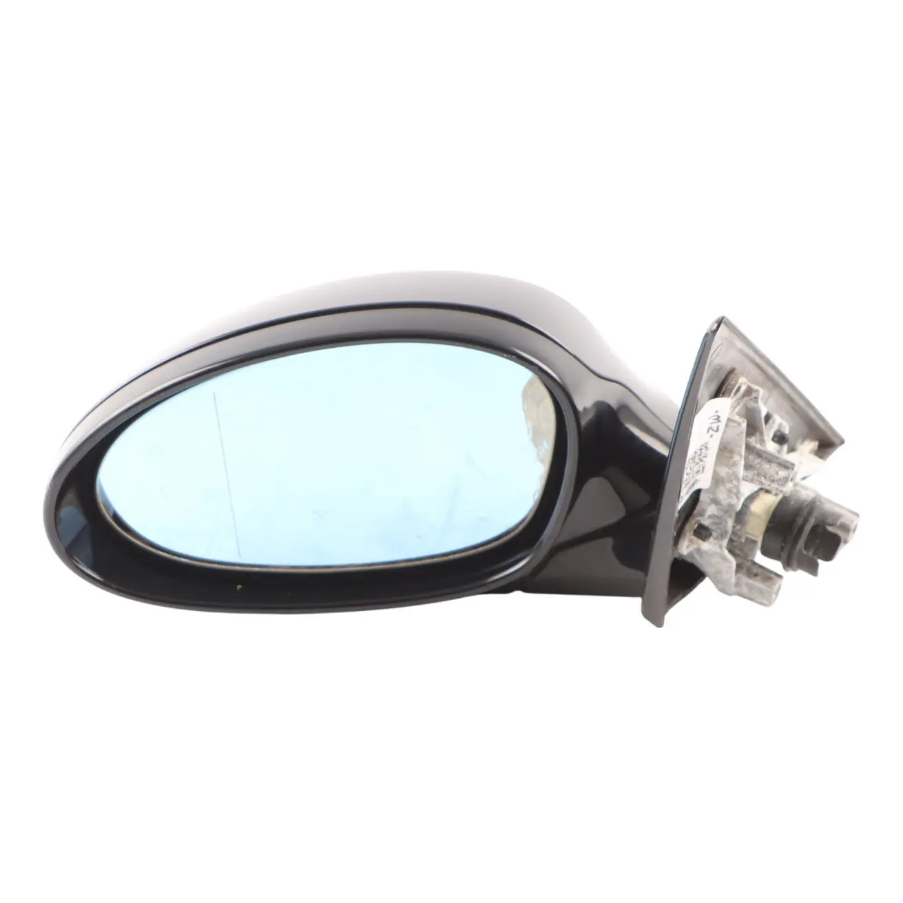 BMW 3 Series 1 E90 M Sport High Gloss Heated Left N/S Wing Mirror Carbon Black