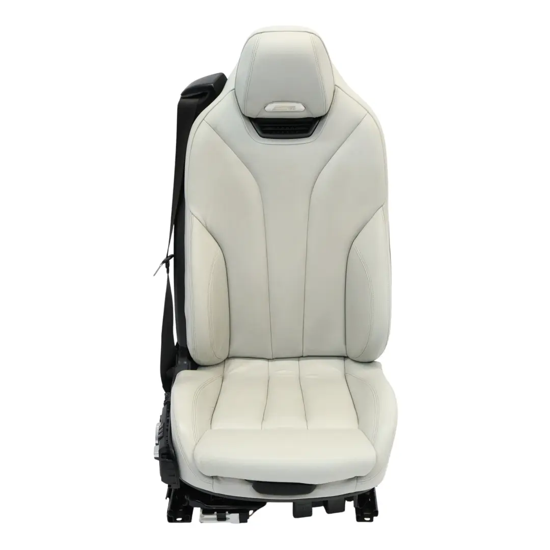 Leather Seat BMW F83 M4 M Sport Neck Heated Front Right O/S Memory Silverstone to with Part number 8058354 Leather Seat BMW F83 M4 M Sport Neck Heated Front Right O/S Memory Silverstone - SKU RHD-8058354-2 - Part number 8058354