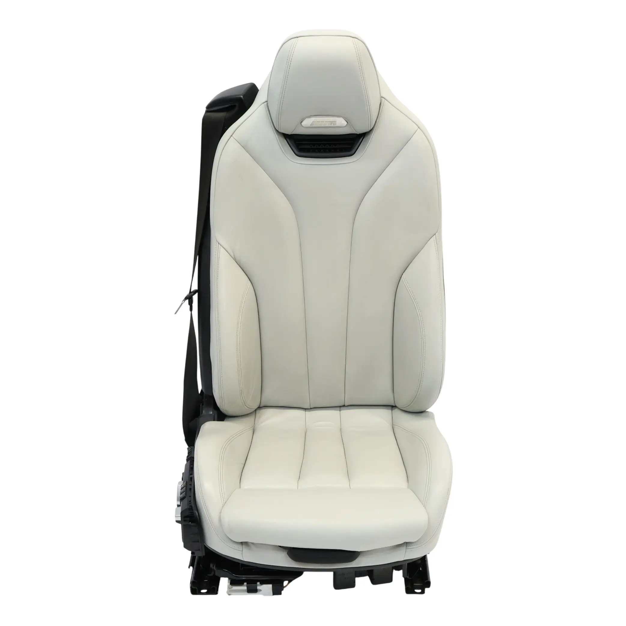 Leather Seat BMW F83 M4 M Sport Neck Heated Front Right O/S Memory Silverstone
