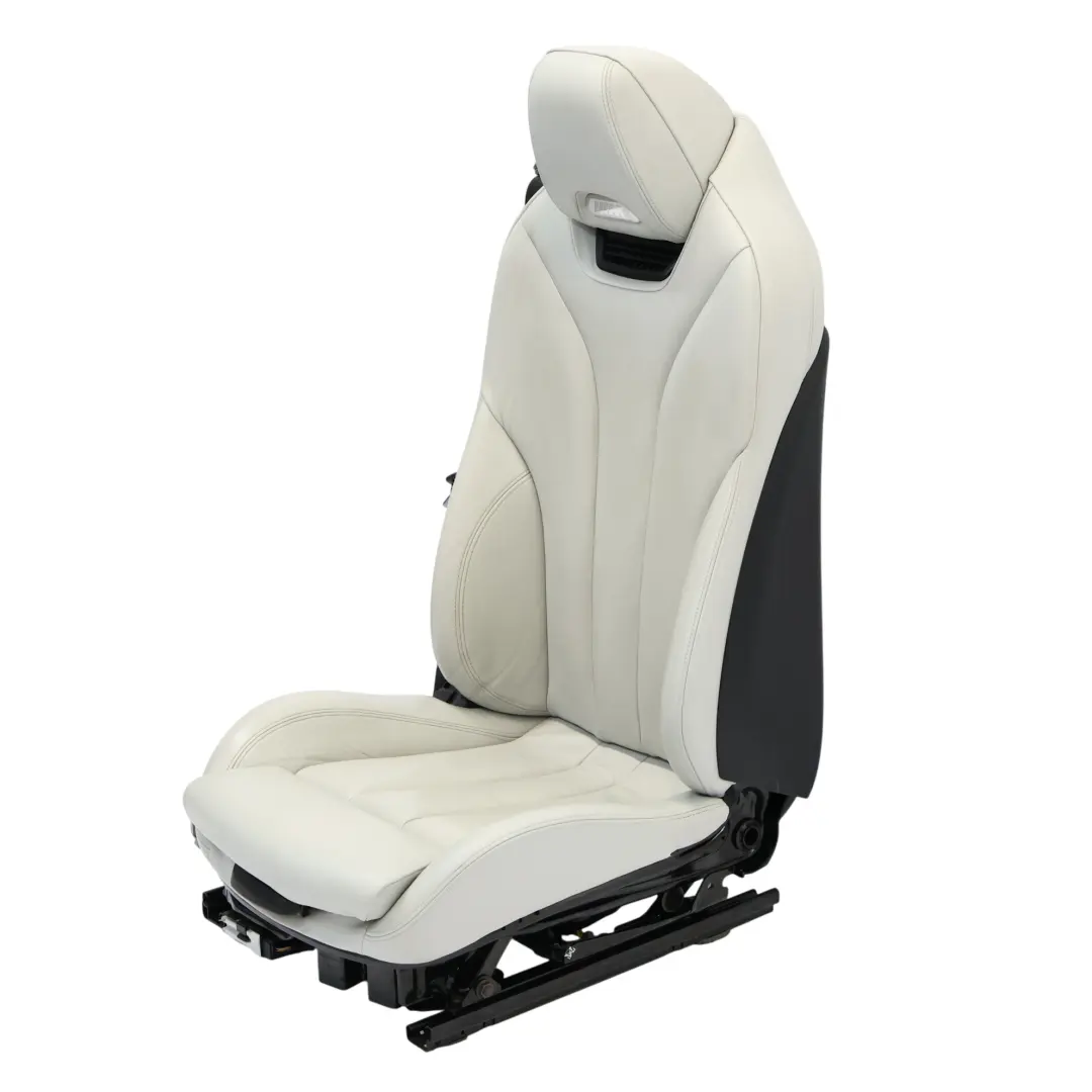 Leather Seat BMW F83 M4 M Sport Neck Heated Front Right O/S Memory Silverstone to with Part number 8058354 Leather Seat BMW F83 M4 M Sport Neck Heated Front Right O/S Memory Silverstone - SKU RHD-8058354-2 - Part number 8058354