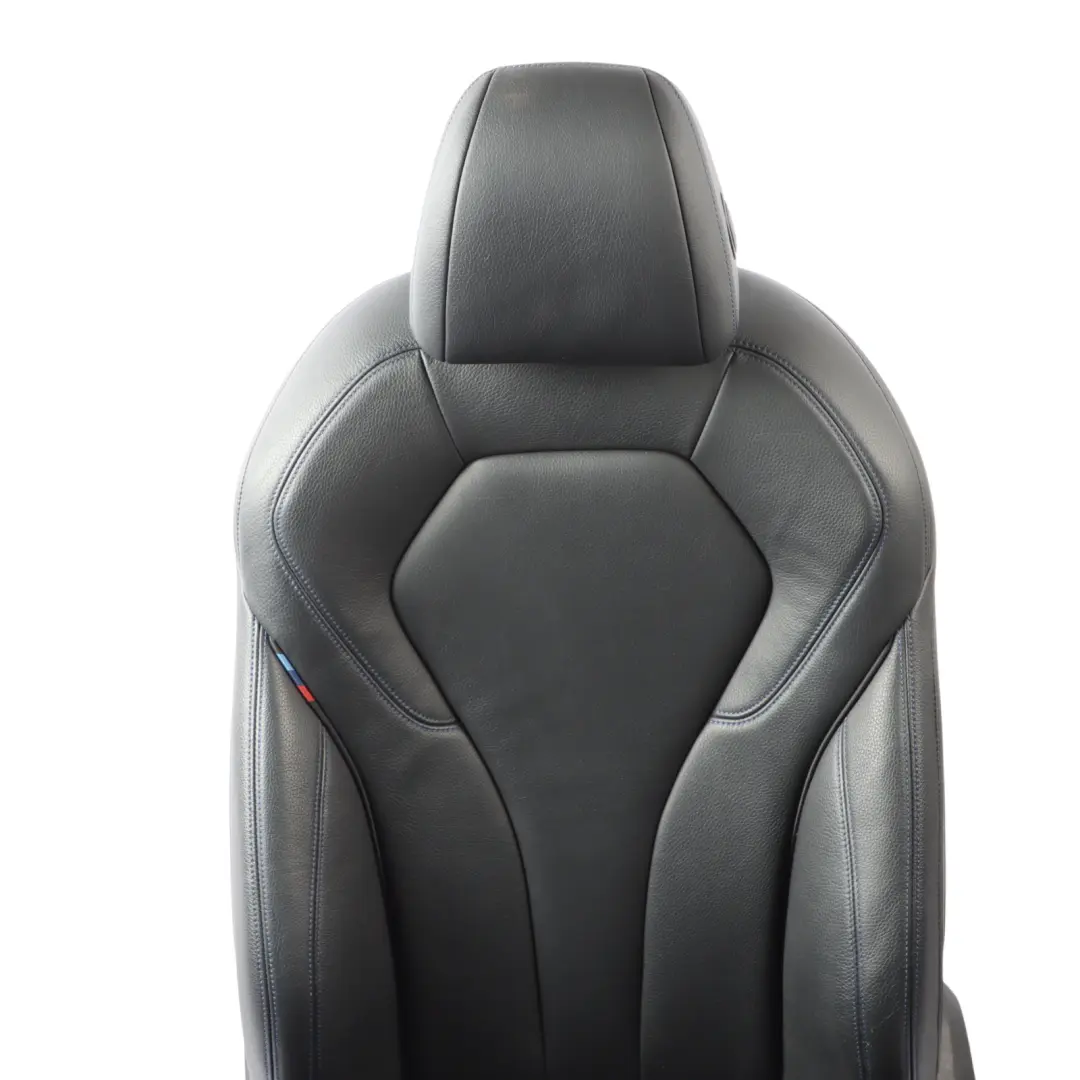 Front Seat BMW G30 G31 G32 Left N/S M Sport Memory Heated Leather Black Blue to with Part number 8068119 Front Seat BMW G30 G31 G32 Left N/S M Sport Memory Heated Leather Black Blue - SKU RHD-8068119-1 - Part number 8068119