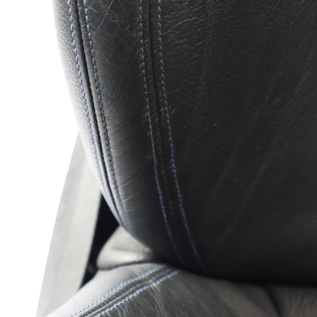 Front Seat BMW G30 G31 G32 Right O/S M Sport Memory Heated Leather Black Blue to with Part number 8068120 Front Seat BMW G30 G31 G32 Right O/S M Sport Memory Heated Leather Black Blue - SKU RHD-8068120-1 - Part number 8068120