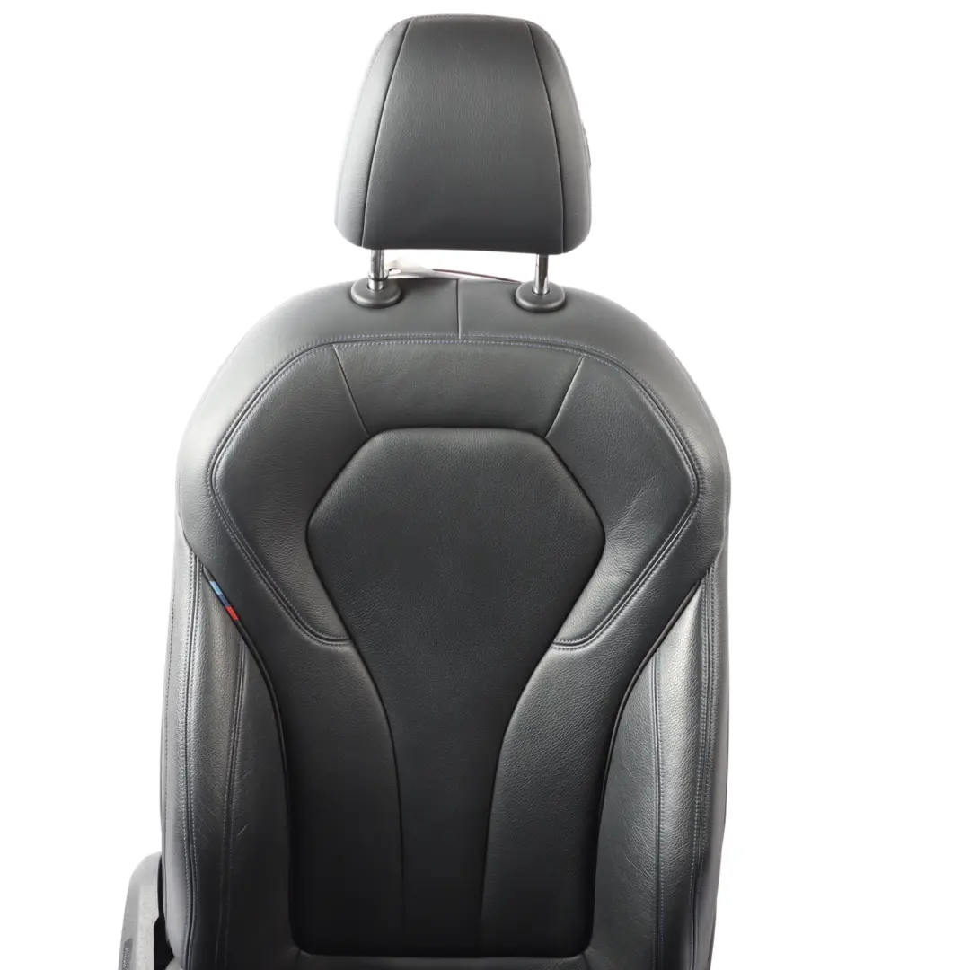 Front Seat BMW G30 G31 G32 Right O/S M Sport Memory Heated Leather Black Blue to with Part number 8068120 Front Seat BMW G30 G31 G32 Right O/S M Sport Memory Heated Leather Black Blue - SKU RHD-8068120-1 - Part number 8068120