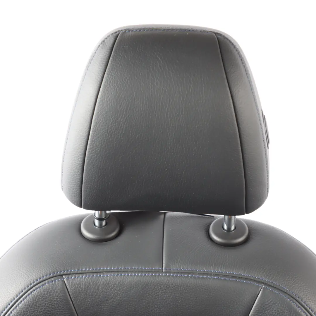  Front Seat BMW G30 G31 G32 Right O/S M Sport Memory Heated Leather Black Blue - SKU RHD-8068120-1 - Part number 8068120