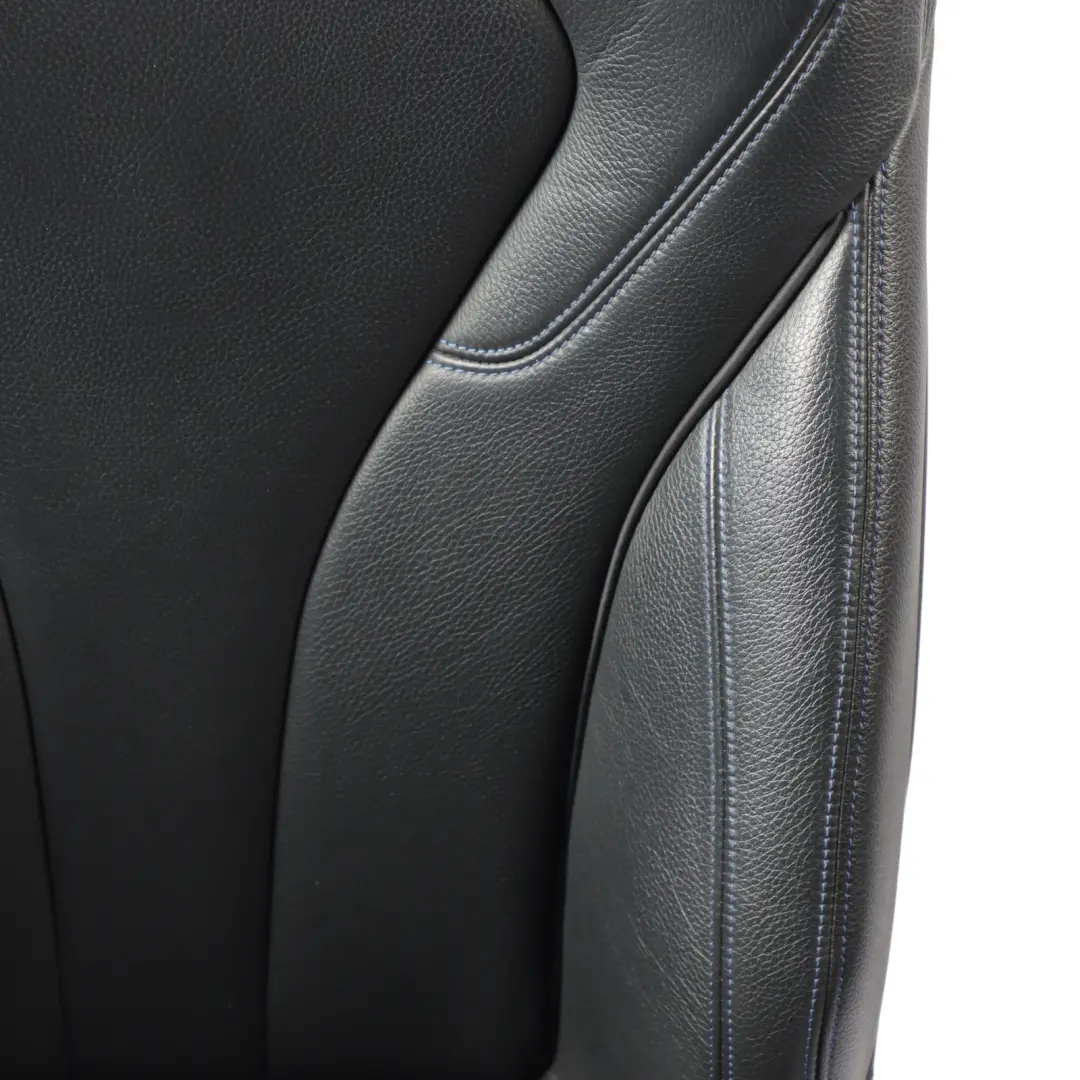 Front Seat BMW G30 G31 G32 Right O/S M Sport Memory Heated Leather Black Blue to with Part number 8068120 Front Seat BMW G30 G31 G32 Right O/S M Sport Memory Heated Leather Black Blue - SKU RHD-8068120-1 - Part number 8068120