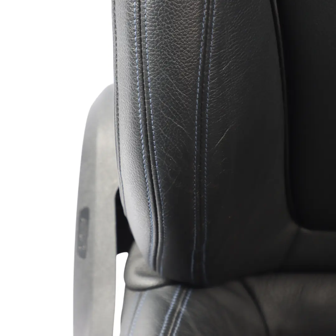 Front Seat BMW G30 G31 G32 Right O/S M Sport Memory Heated Leather Black Blue to with Part number 8068120 Front Seat BMW G30 G31 G32 Right O/S M Sport Memory Heated Leather Black Blue - SKU RHD-8068120-1 - Part number 8068120