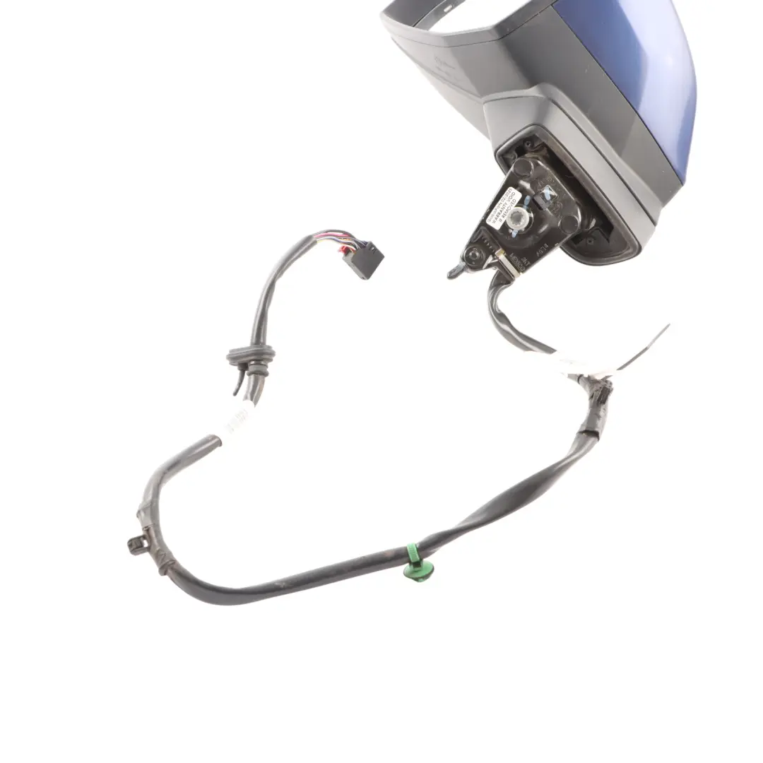 Wing Door Mirror Left N/S Power Fold Navarra Blue - X5H to Audi Q5 FY with Part number 80C857409C Audi Q5 FY Wing Door Mirror Left N/S Power Fold Navarra Blue - X5H - SKU RHD-80C857409C-NAB - Part number 80C857409C