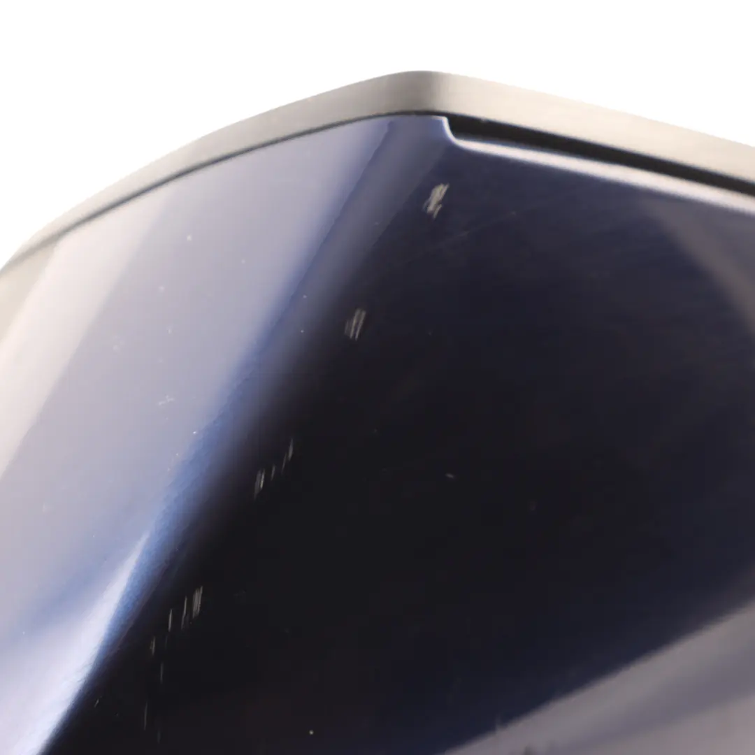 Audi Q5 FY Wing Door Mirror Left N/S Power Fold Navarra Blue - H5X - SKU RHD-80C857409C-NAB - Part number 80C857409C