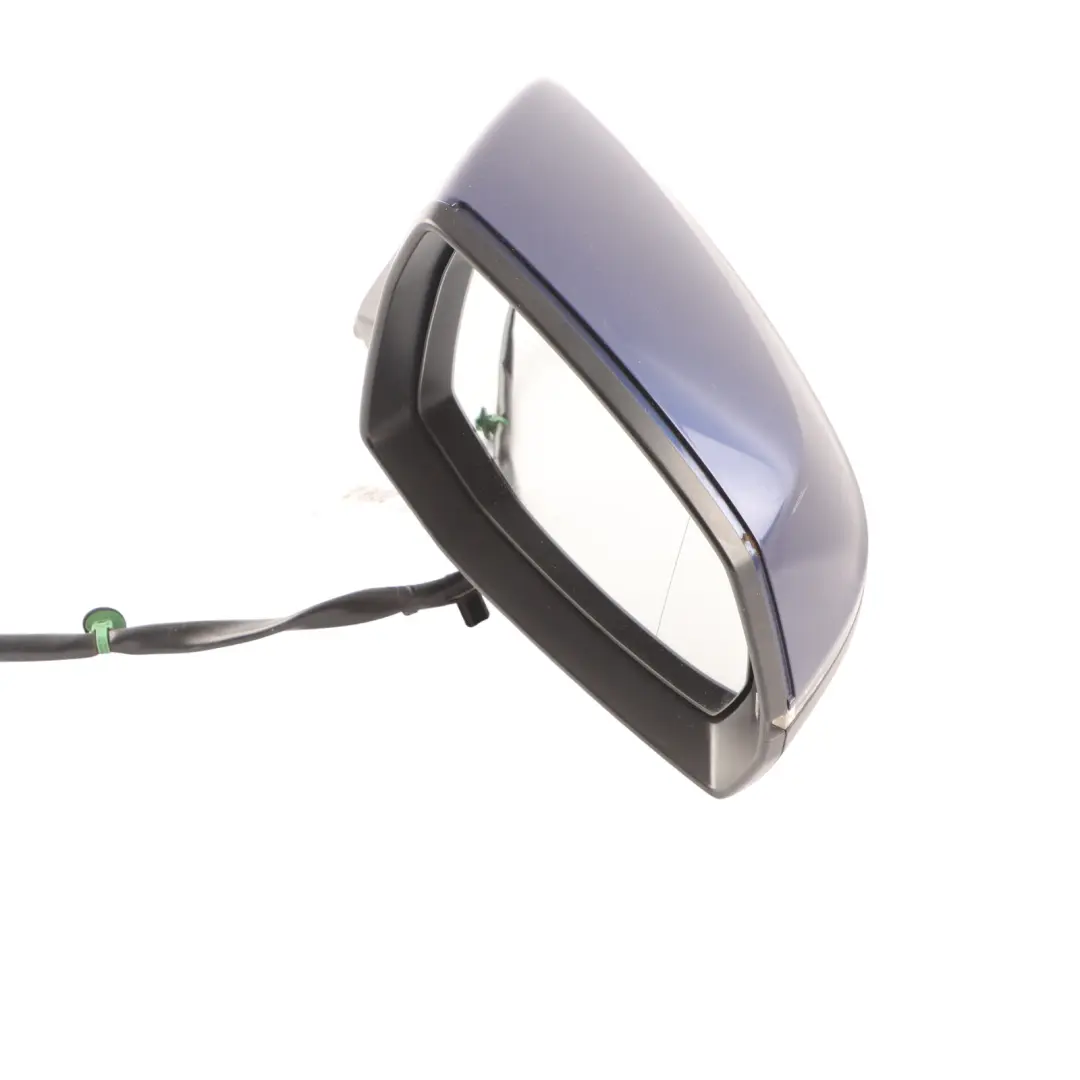 Audi Q5 FY Door Wing Mirror Heated Right O/S Navarra Blue H5X - SKU RHD-80C857410C-NAB - Part number 80C857410C