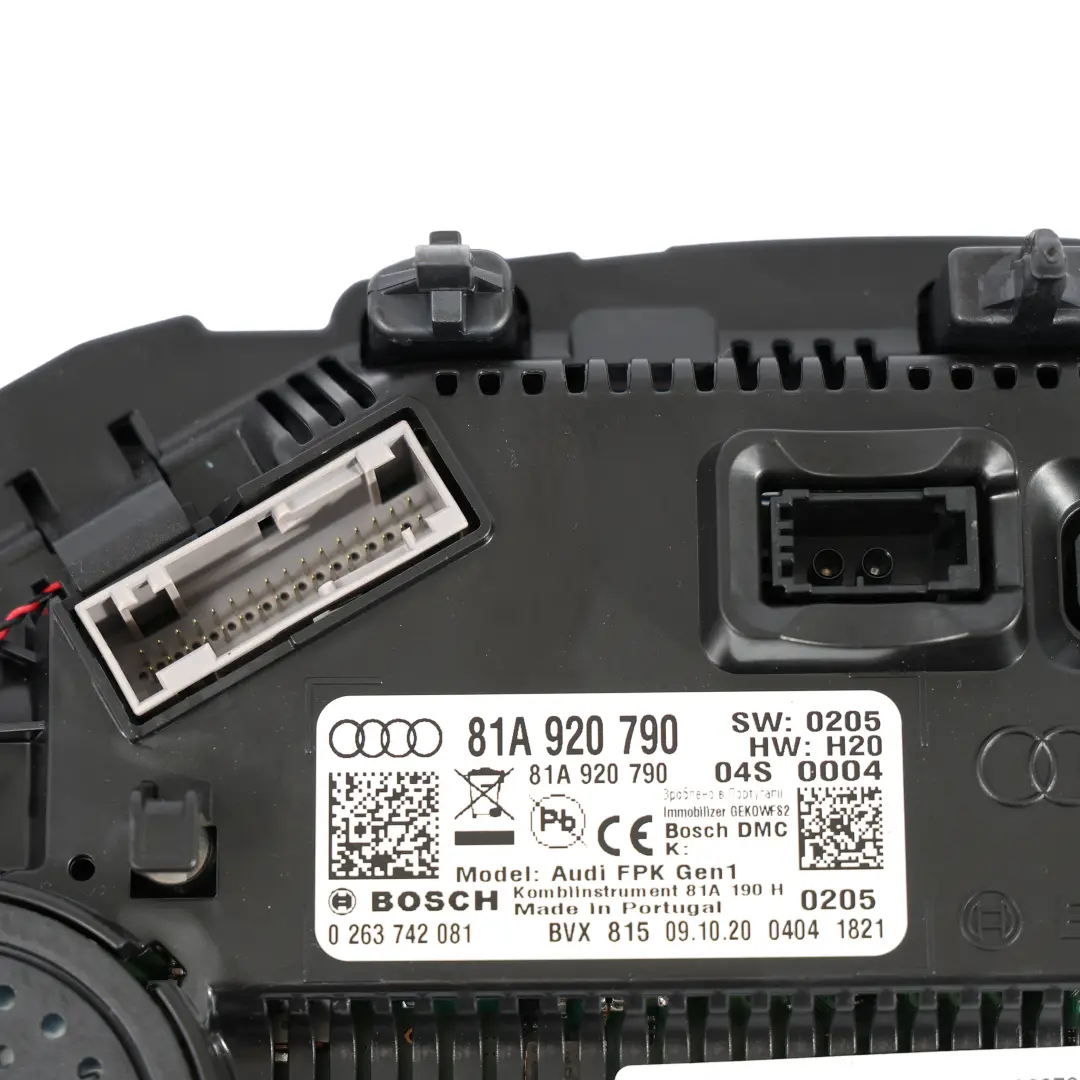 Audi Q2 GA Diesel Digital Instrument Cluster Speedometer Automatic - SKU RHD-81A920790 - Part number 81A920790