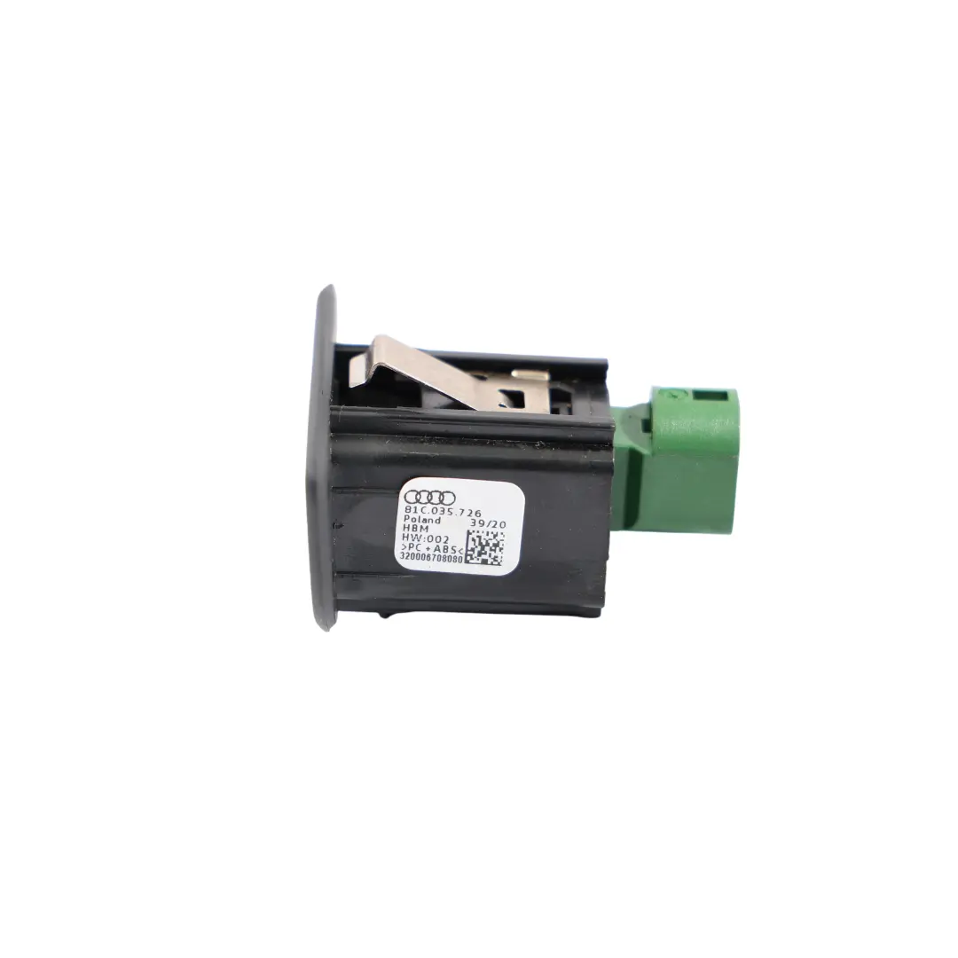 USB Adapter Port Socket Connector to Audi Q2 GA with Part number 81C035726 Audi Q2 GA USB Adapter Port Socket Connector - SKU RHD-81C035726 - Part number 81C035726