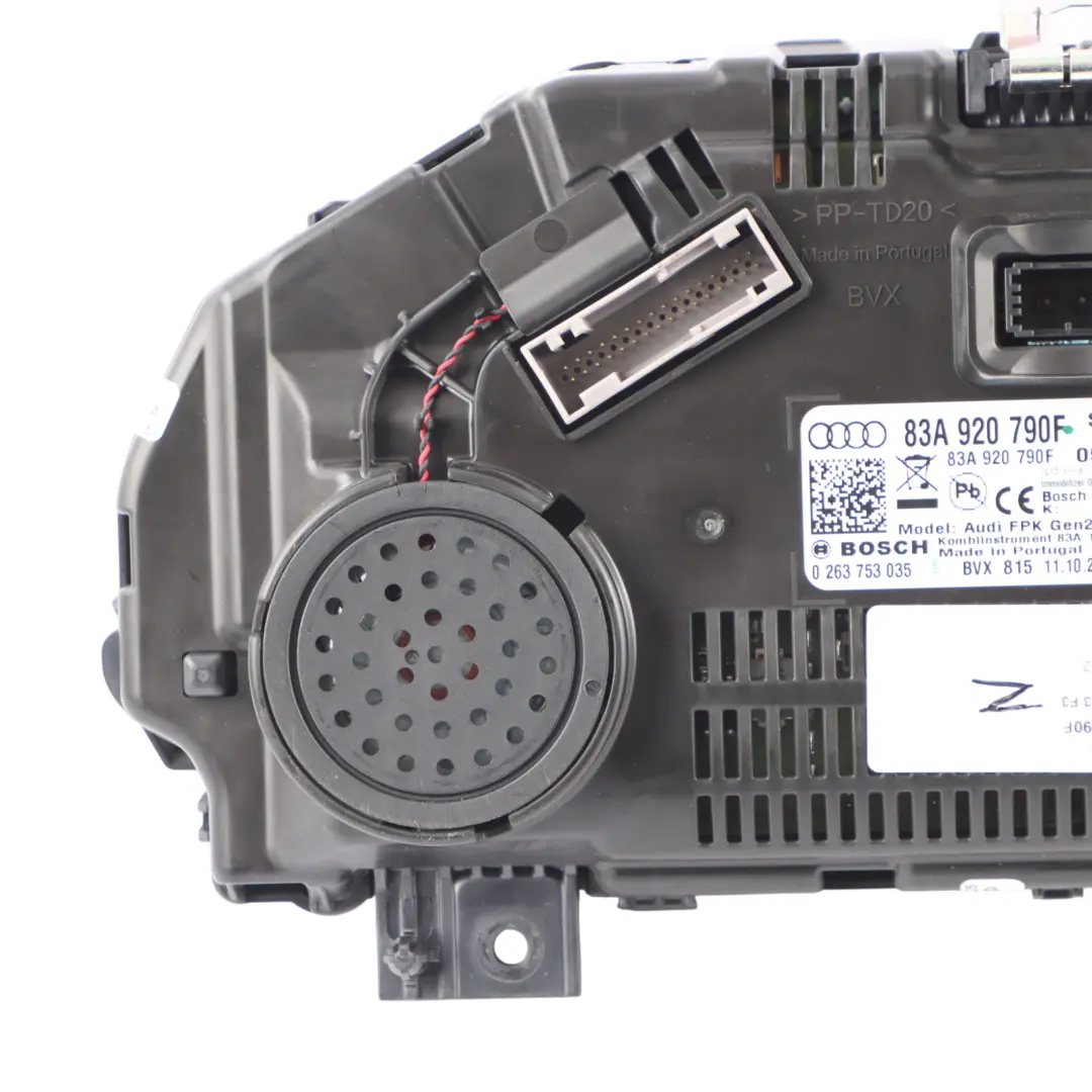 Audi Q3 RSQ3 F3 Petrol Virtual Instrument Cluster Clocks Automatic - SKU RHD-83A920790F - Part number 83A920790F