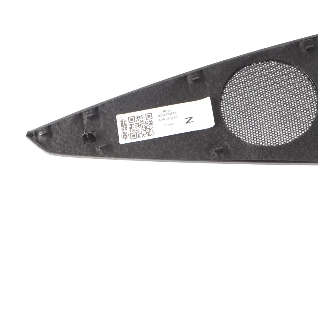 RSQ3 F3 Dashboard Speaker Cover Front Loudspeaker Trim to Audi Q3 with Part number 83C857367A Audi Q3 RSQ3 F3 Dashboard Speaker Cover Front Loudspeaker Trim - SKU RHD-83C857367A - Part number 83C857367A