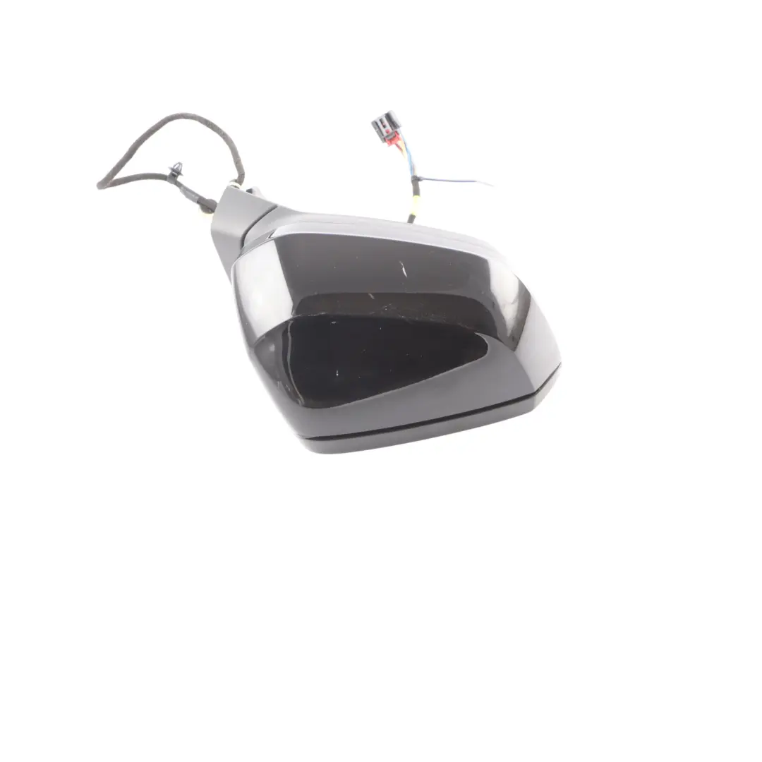 Wing Mirror Right Door O/S Outside Brilliant Black - LY9B to Audi Q3 F3 with Part number 83C857410H Audi Q3 F3 Wing Mirror Right Door O/S Outside Brilliant Black - LY9B - SKU RHD-83C857410H-BBL - Part number 83C857410H