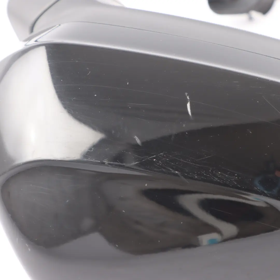 Wing Mirror Right Door O/S Outside Brilliant Black - LY9B to Audi Q3 F3 with Part number 83C857410H Audi Q3 F3 Wing Mirror Right Door O/S Outside Brilliant Black - LY9B - SKU RHD-83C857410H-BBL - Part number 83C857410H