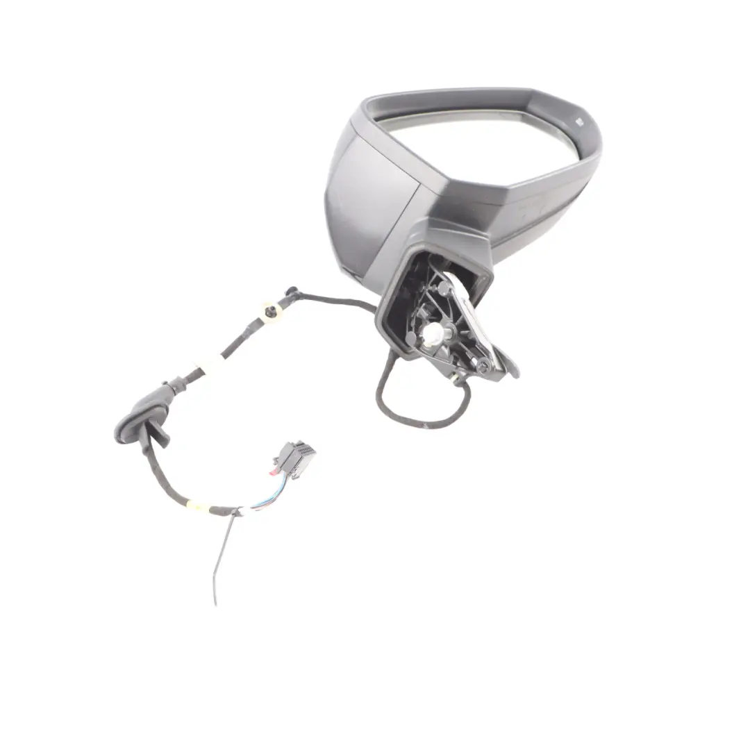 Wing Mirror Right Door O/S Outside Brilliant Black - LY9B to Audi Q3 F3 with Part number 83C857410H Audi Q3 F3 Wing Mirror Right Door O/S Outside Brilliant Black - LY9B - SKU RHD-83C857410H-BBL - Part number 83C857410H