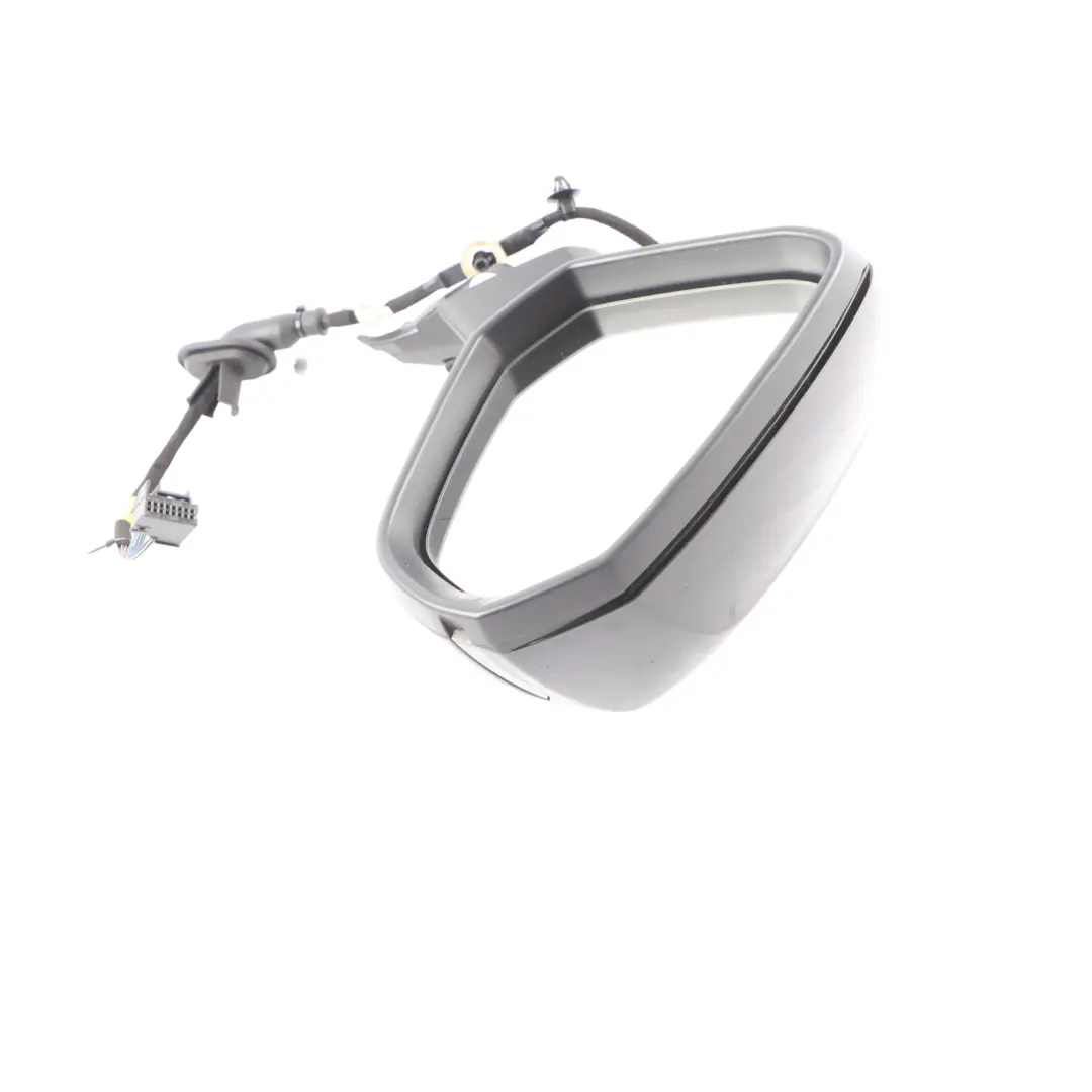 Wing Mirror Right Door O/S Outside Brilliant Black - LY9B to Audi Q3 F3 with Part number 83C857410H Audi Q3 F3 Wing Mirror Right Door O/S Outside Brilliant Black - LY9B - SKU RHD-83C857410H-BBL - Part number 83C857410H