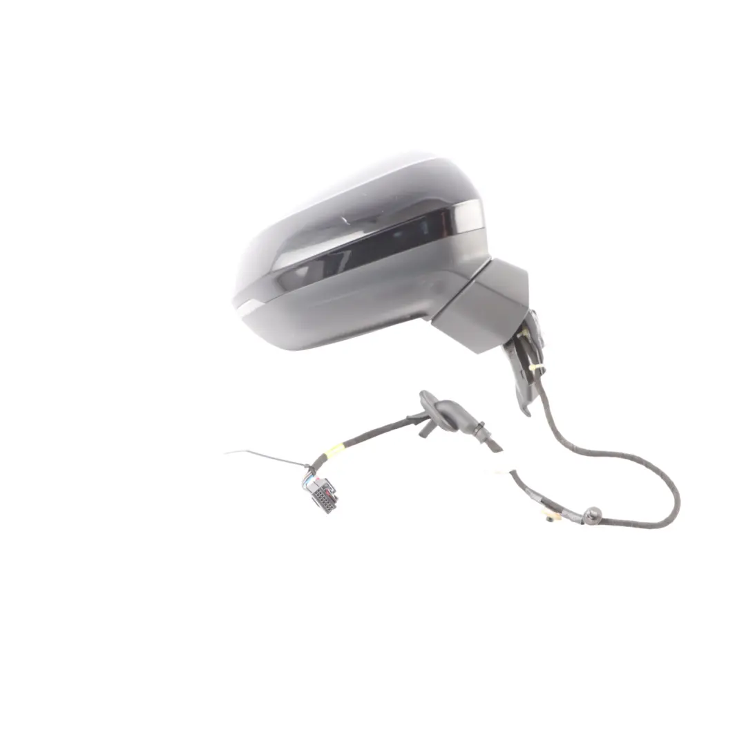 Wing Mirror Right Door O/S Outside Brilliant Black - LY9B to Audi Q3 F3 with Part number 83C857410H Audi Q3 F3 Wing Mirror Right Door O/S Outside Brilliant Black - LY9B - SKU RHD-83C857410H-BBL - Part number 83C857410H