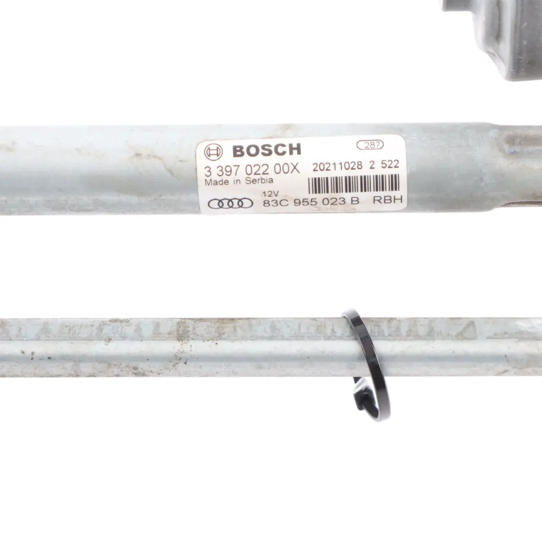 Audi Q3 RSQ3 F3 Windscreen Wiper Linkage Motor System - SKU RHD-83C955023B - Part number 83C955023B