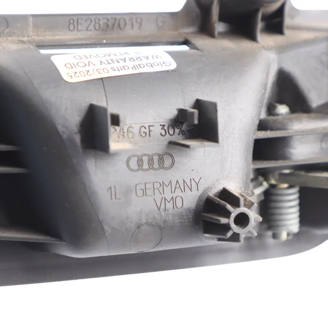 Front Door Grab Handle Interior Door Card Trim Left N/S 8E0839019G to Audi A4 B7 with Part number 8E2837019G Audi A4 B7 Front Door Grab Handle Interior Door Card Trim Left N/S 8E0839019G - SKU RHD-8E2837019G - Part number 8E2837019G