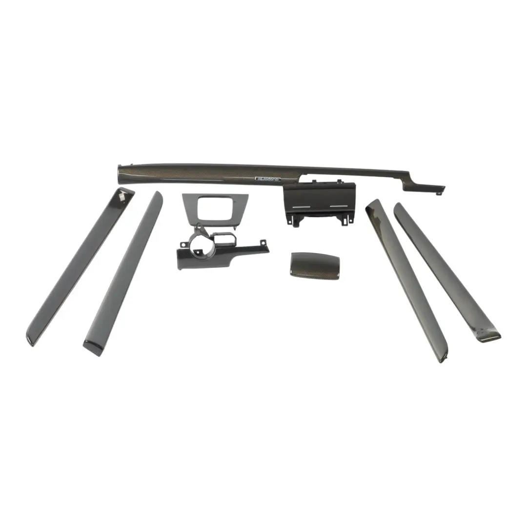 Interior Dashboard Decor Trim Strip Quattro Panel Set Carbon Fibre to Audi S4 B7 with Part number 8E2853190AG Audi S4 B7 Interior Dashboard Decor Trim Strip Quattro Panel Set Carbon Fibre - SKU RHD-8E2853190AG-1 - Part number 8E2853190AG