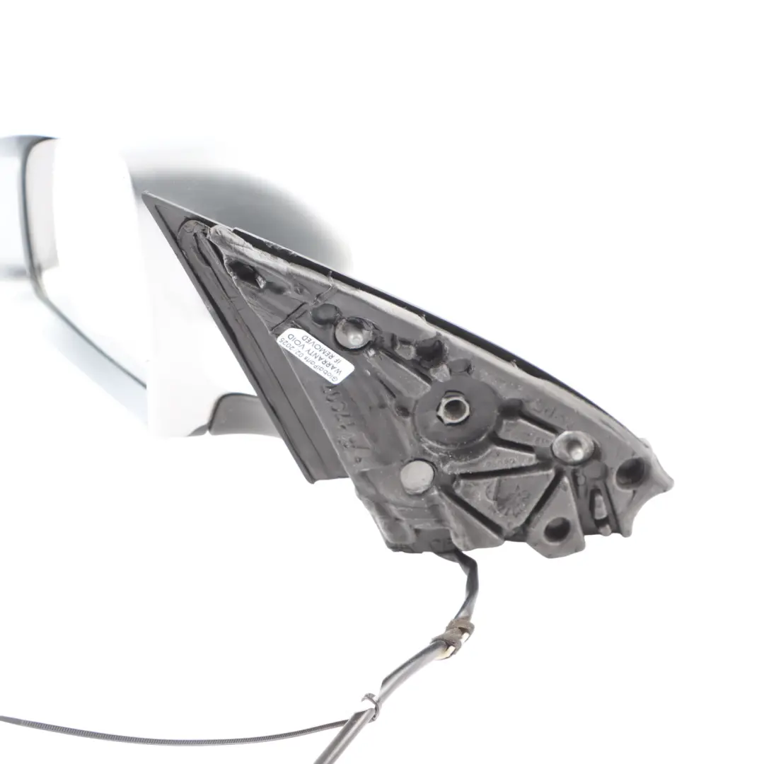 Audi S4 B7 Door Wing Mirror Left N/S Outside Aluminium Z9Y - SKU RHD-8E2858531AA-ALU - Part number 8E2858531AA