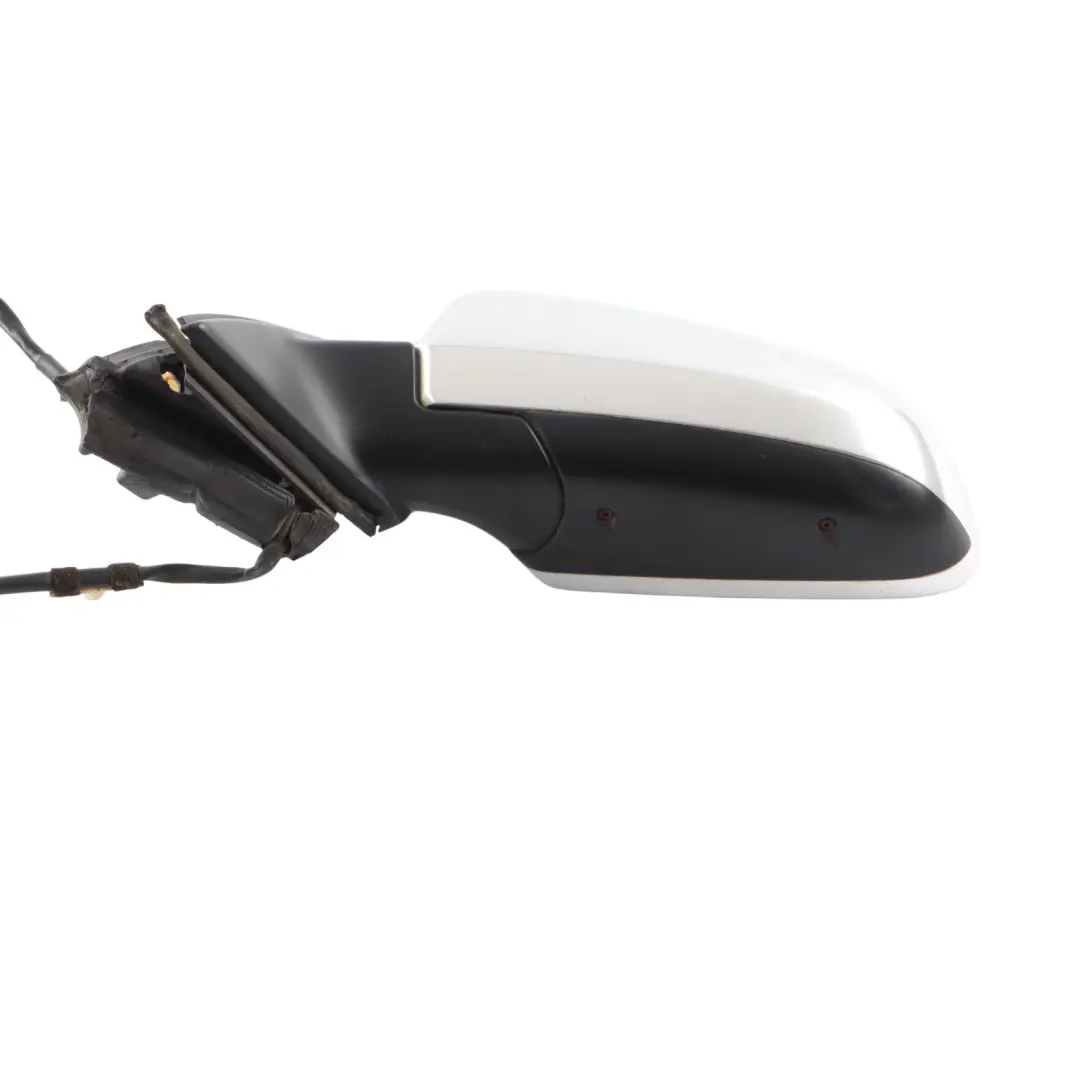 Audi S4 B6 Door Wing Mirror Left N/S Outside Aluminium - SKU RHD-8E2858531AA-ALU1 - Part number 8E2858531AA