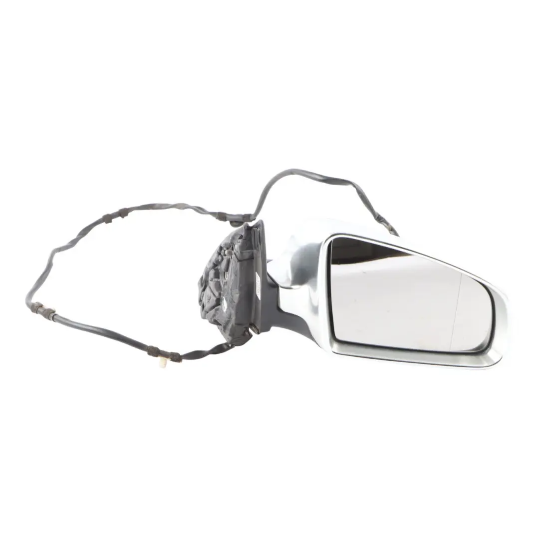 Audi A4 B6 Wing Mirror Right Door O/S Outside Aluminium - - SKU RHD-8E2858532AA-ALU1 - Part number 8E2858532AA