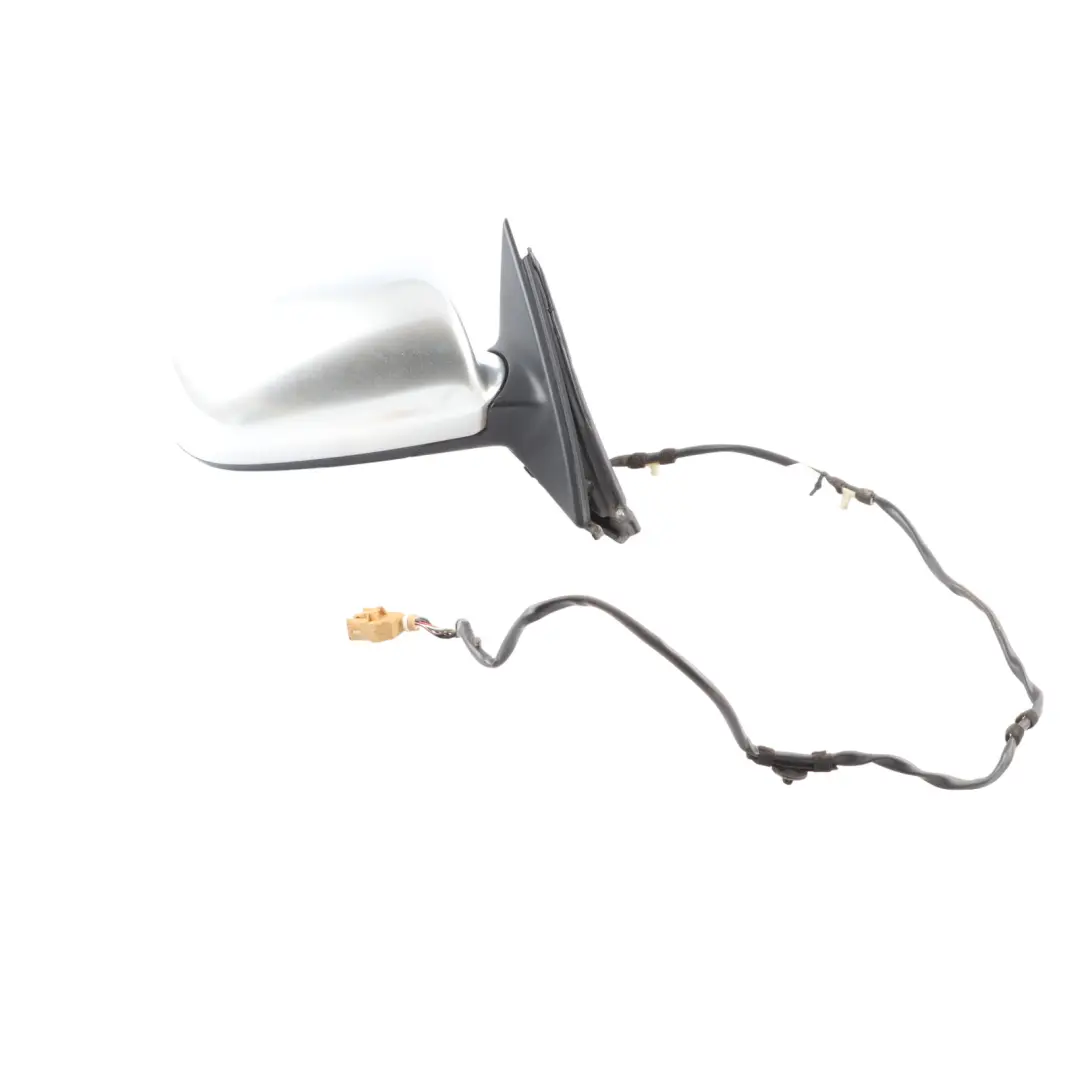 Audi A4 B6 Wing Mirror Right Door O/S Outside Aluminium - - SKU RHD-8E2858532AA-ALU1 - Part number 8E2858532AA