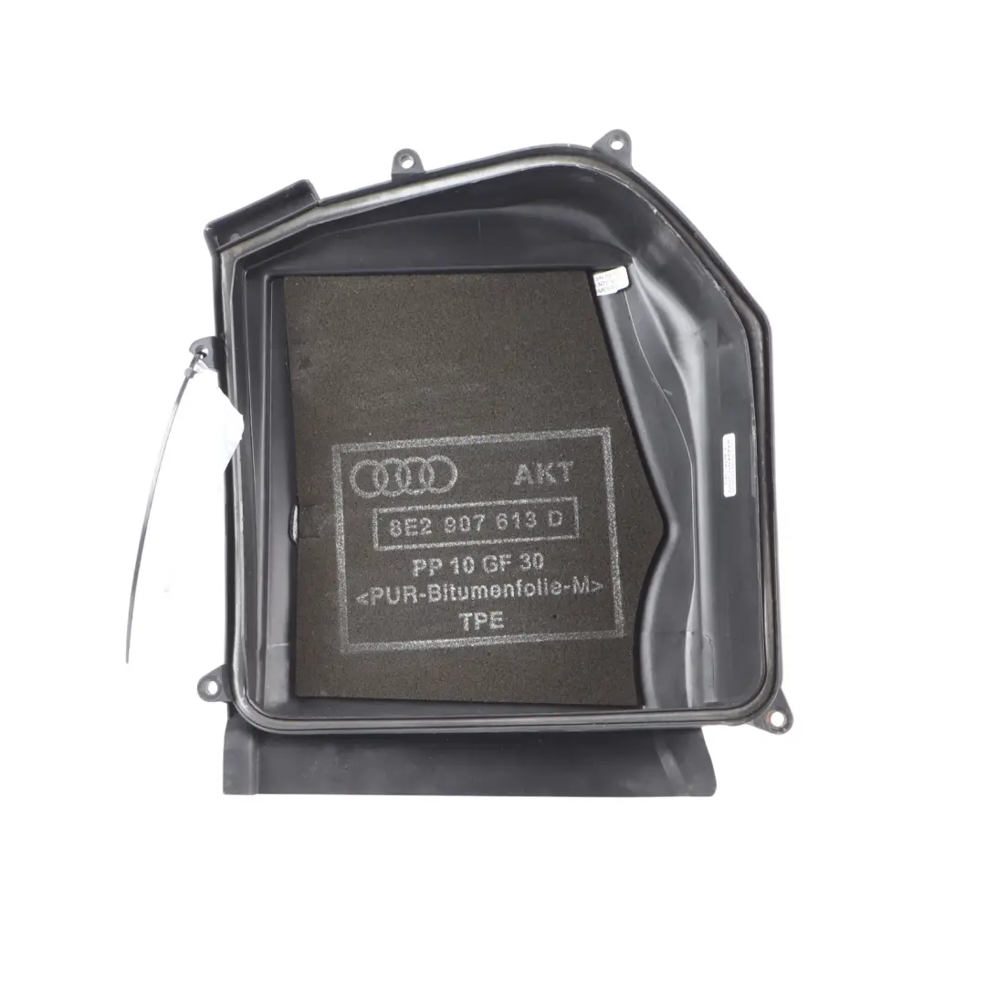 Control Unit ECU Box Top Cover Shield Trim Panel to Audi S4 B6 Engine with Part number 8E2907613D Audi S4 B6 Engine Control Unit ECU Box Top Cover Shield Trim Panel - SKU RHD-8E2907613D - Part number 8E2907613D