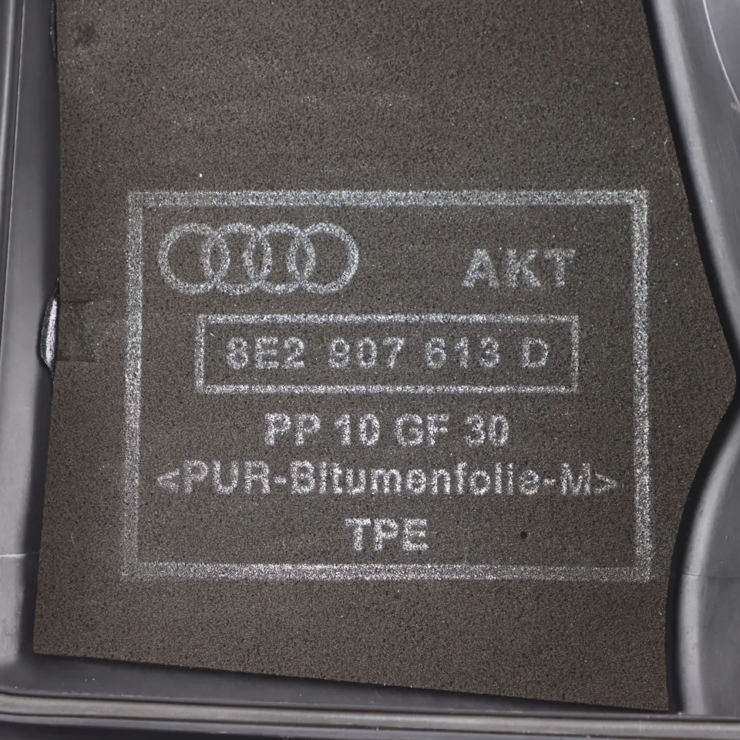 Control Unit ECU Box Top Cover Shield Trim Panel to Audi S4 B6 Engine with Part number 8E2907613D Audi S4 B6 Engine Control Unit ECU Box Top Cover Shield Trim Panel - SKU RHD-8E2907613D - Part number 8E2907613D