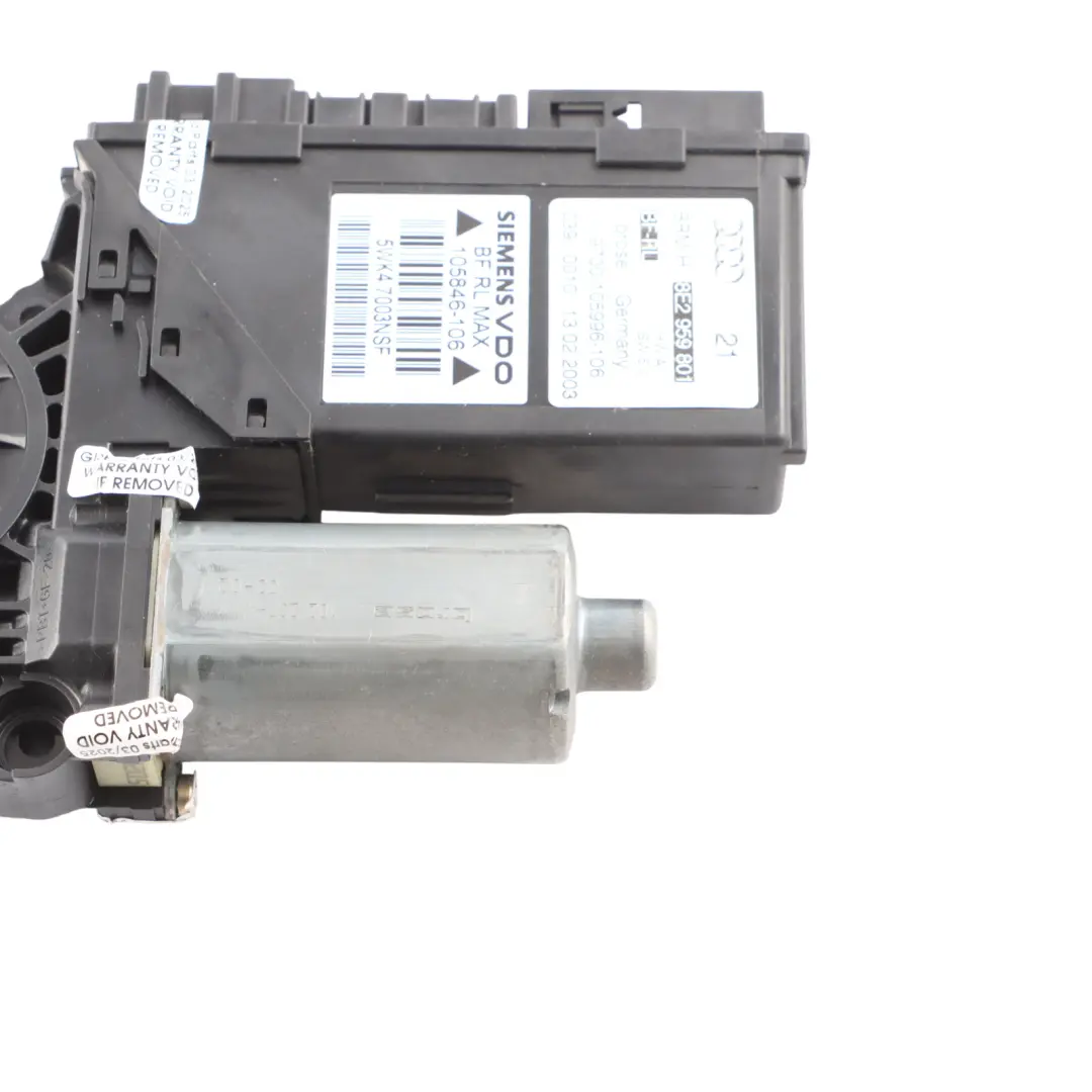 Door Window Lifter Motor Front Left N/S to Audi A4 S4 B6 B7 with Part number 8E2959801 Audi A4 S4 B6 B7 Door Window Lifter Motor Front Left N/S - SKU RHD-8E2959801 - Part number 8E2959801