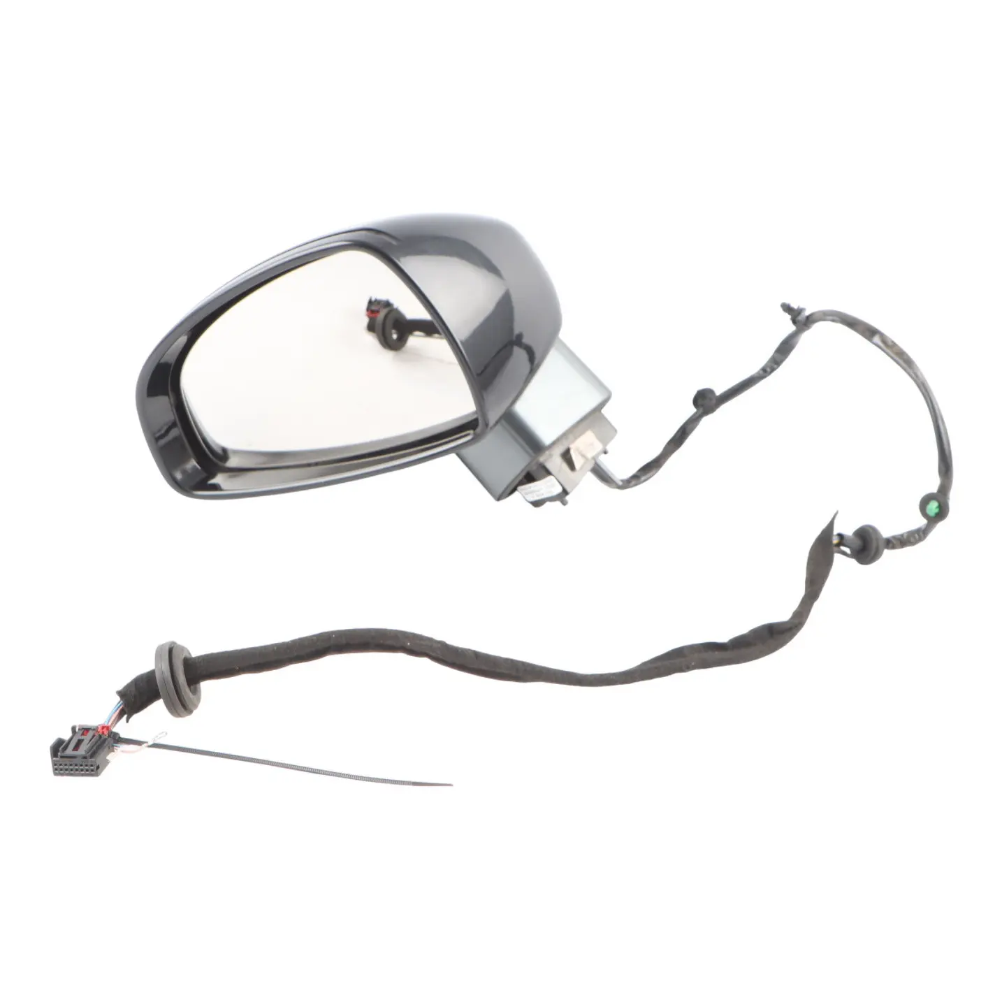 Audi TT Mk2 8J Door Wing Mirror Left N/S Daytona Grey - Z7S 8J0857501A