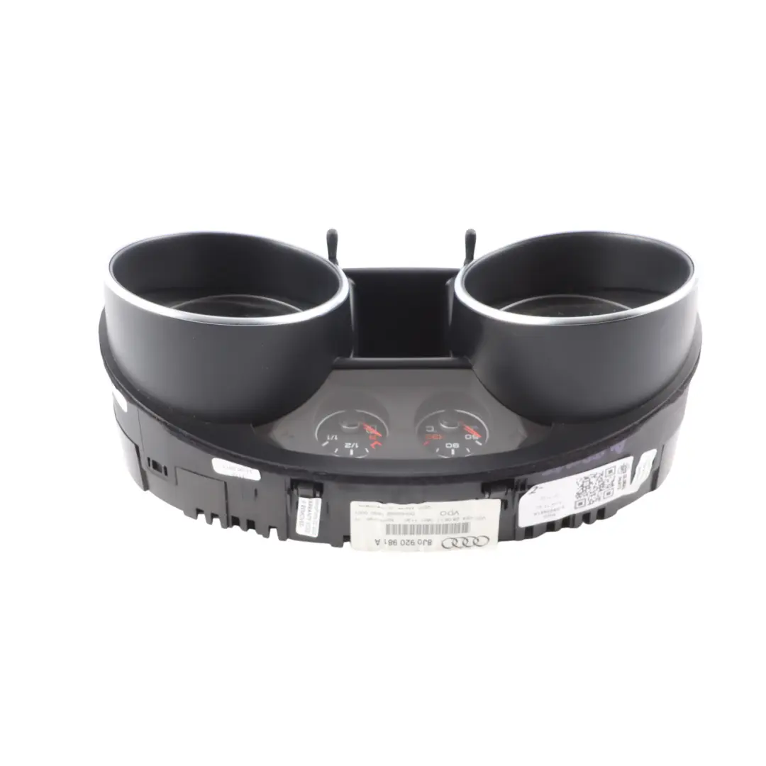 Instrument Cluster Speedometer Manual Gearbox to Audi TT 8J 2.0 TDI with Part number 8J0920981A Audi TT 8J 2.0 TDI Instrument Cluster Speedometer Manual Gearbox - SKU RHD-8J0920981A - Part number 8J0920981A