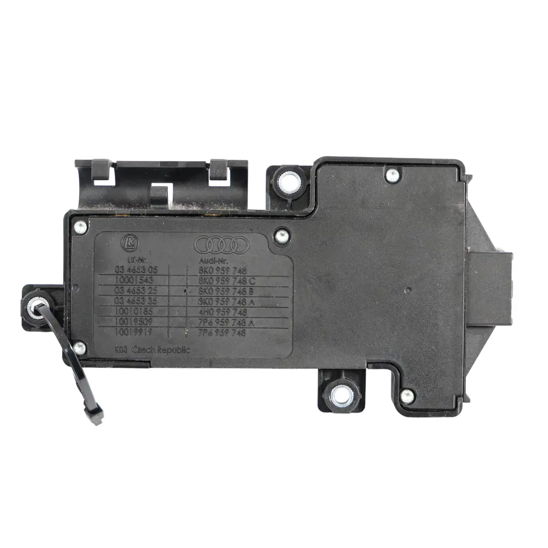 Seat Switch Audi S5 8T A7 4G Front Control Button Panel Right O/S - SKU RHD-8K0959748B - Part number 8K0959748B