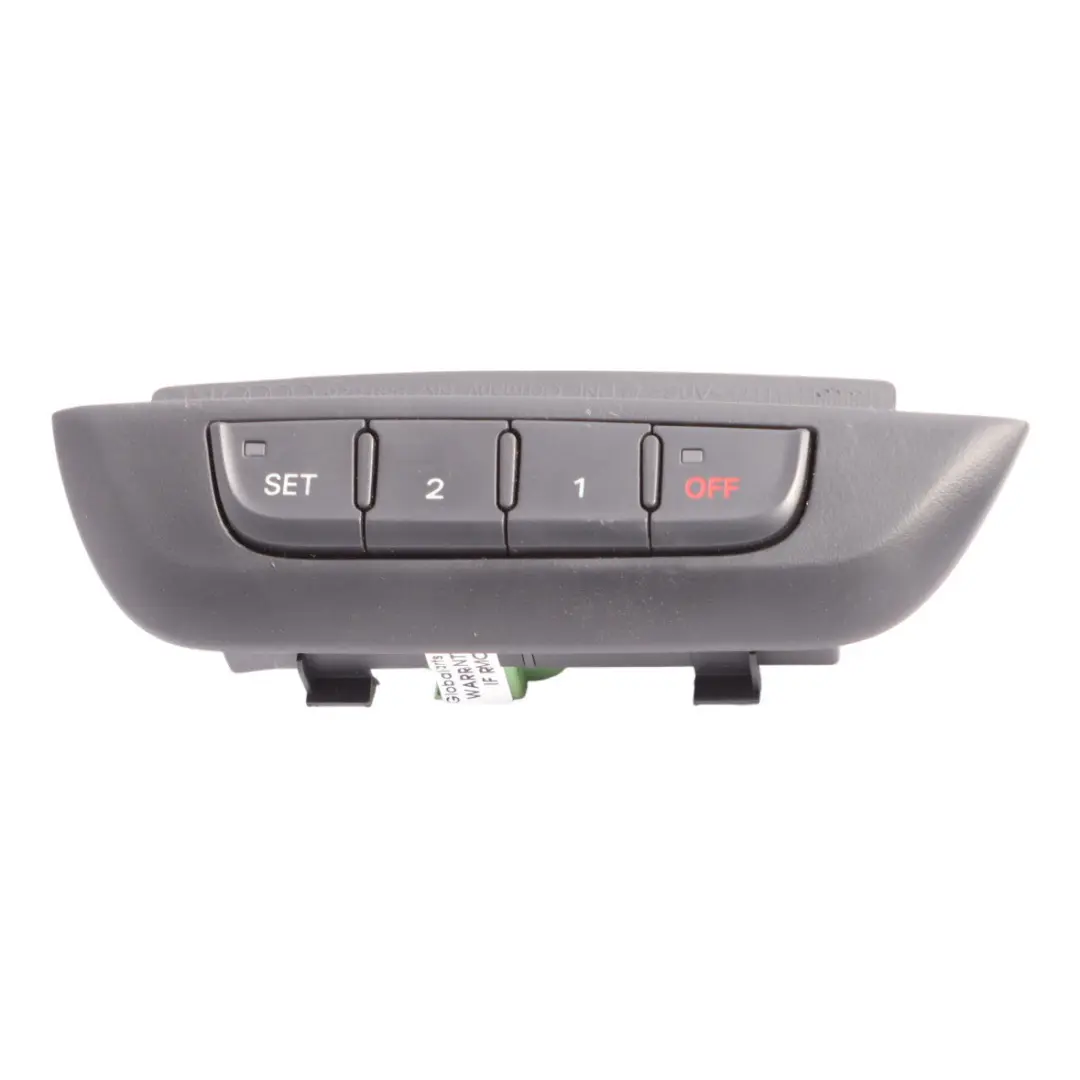 Audi A5 8T Front Seat Adjuster Memory Switch Panel Driver's Side - SKU RHD-8K0959770 - Part number 8K0959770