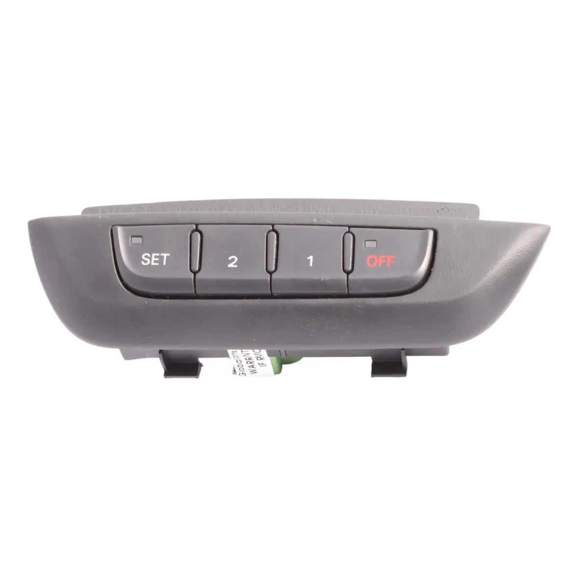 Audi A5 8T Front Seat Adjuster Memory Switch Panel Driver's Side 8K0959770