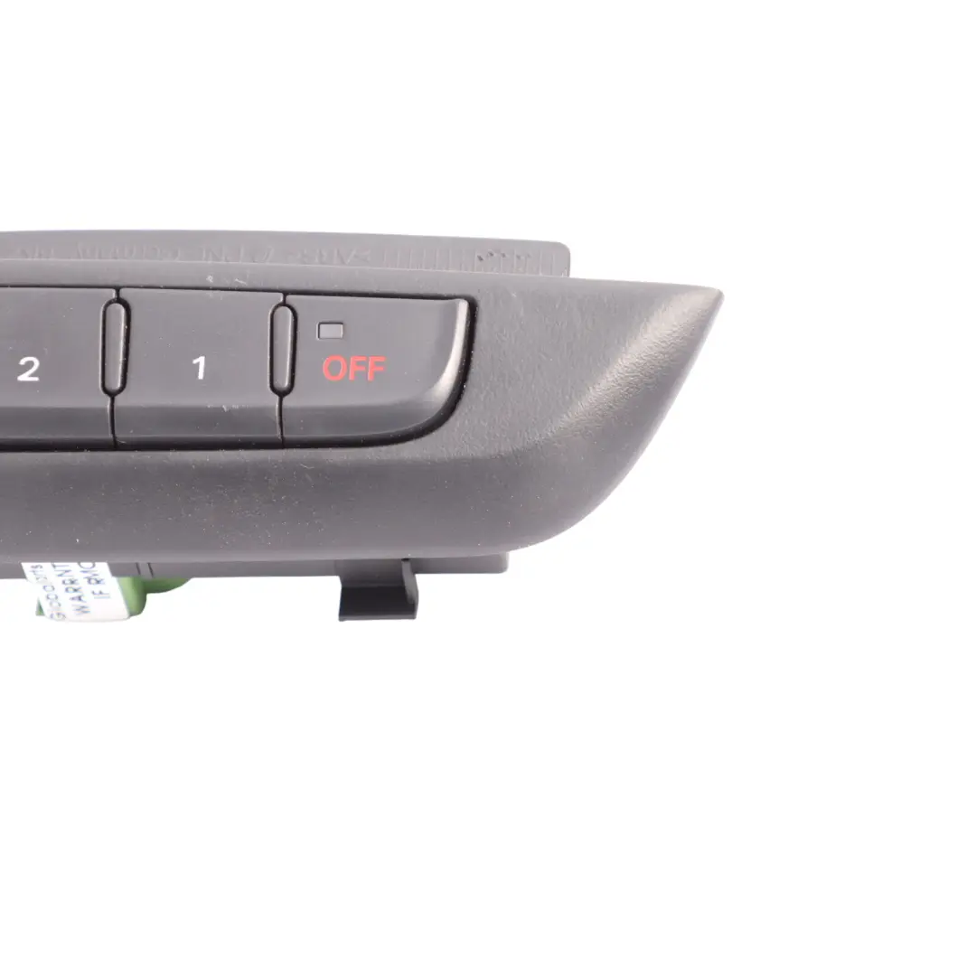 Audi A5 8T Front Seat Adjuster Memory Switch Panel Driver's Side - SKU RHD-8K0959770 - Part number 8K0959770
