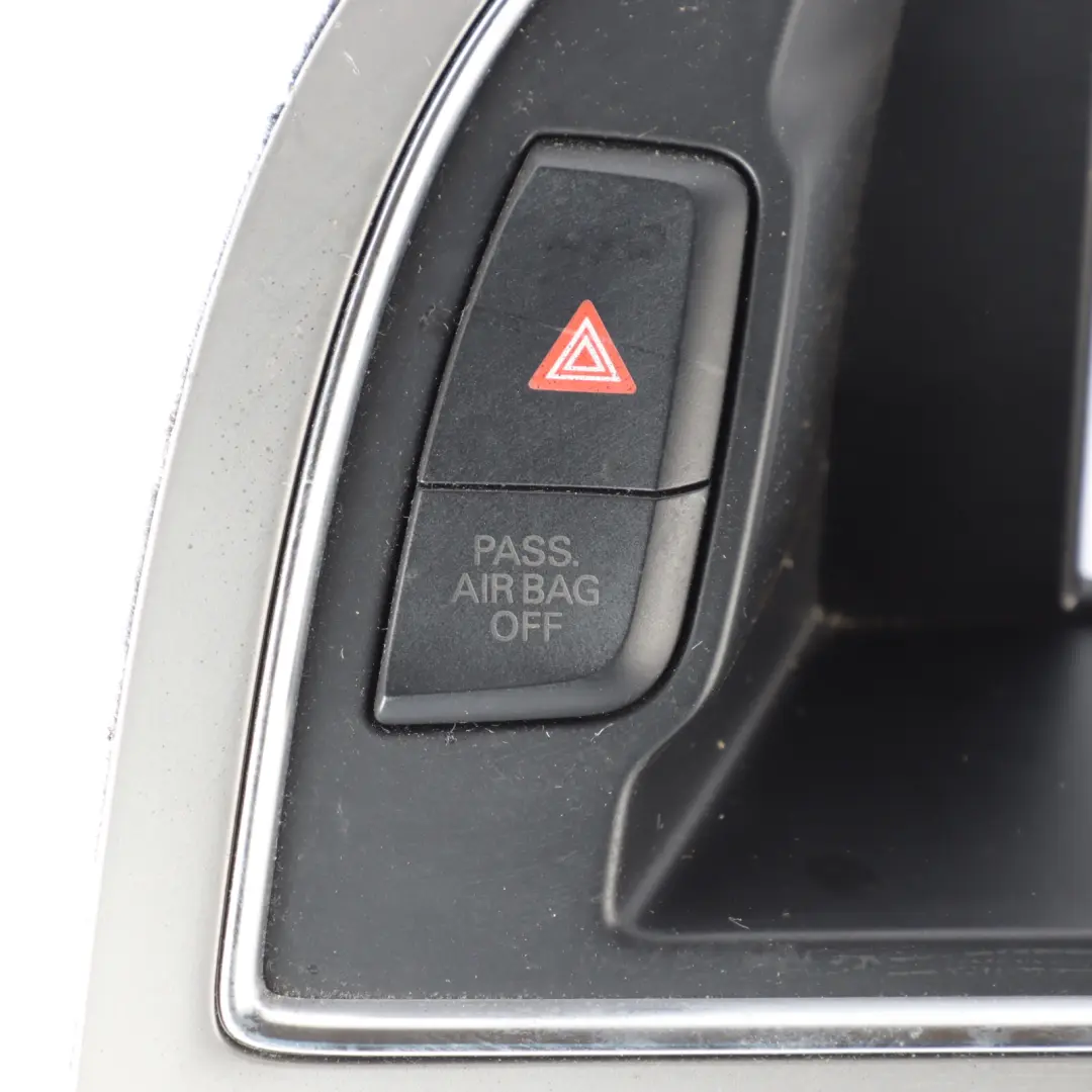 Audi RS4 B8 Dashboard Panel Centre Instrument Trim Strip Cover High Gloss - SKU RHD-8K2857185AM - Part number 8K2857185AM