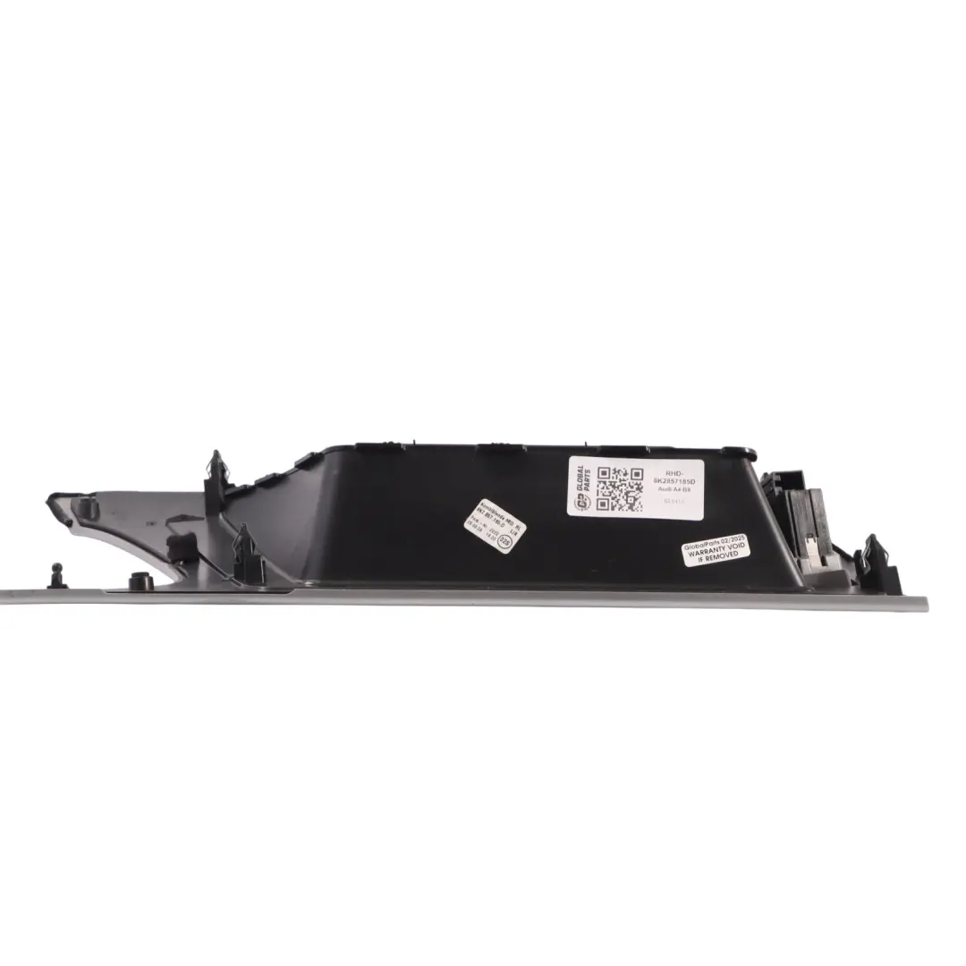 Audi A4 B8 Dashboard Display Screen Surround Trim Cover Panel - SKU RHD-8K2857185D - Part number 8K2857185D