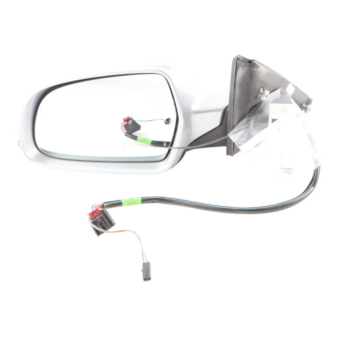 Audi A4 B8 Door Left N/S Mirror Wing Electric Foil Silver - Z7G 8K2857409AF